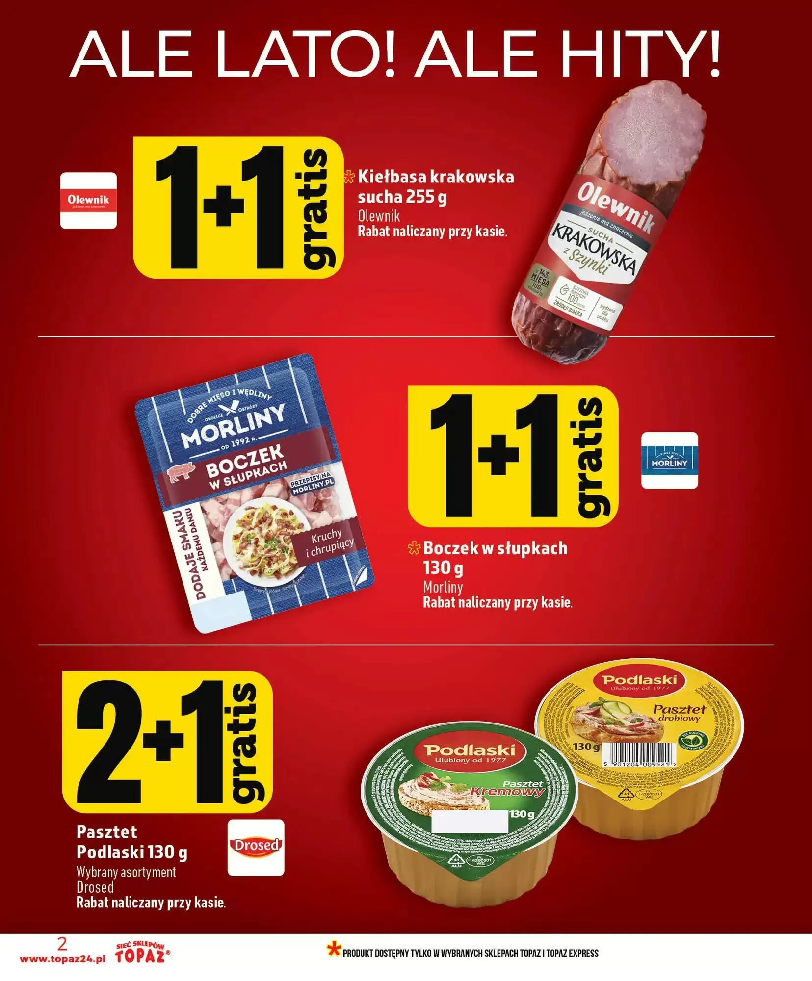 Gazetka promocyjna Topaz  ważna od 02.07.2026 - Strona 2.