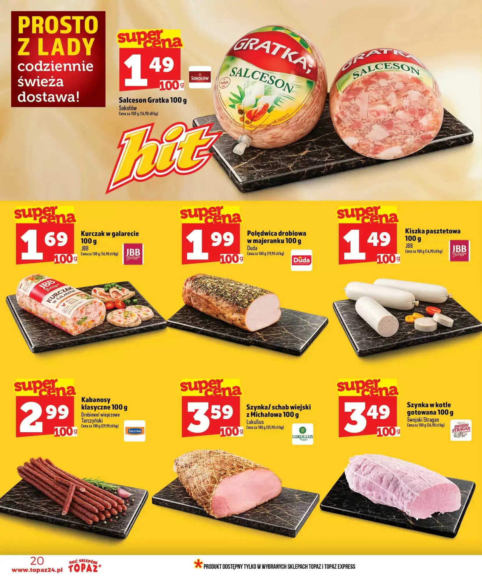 Gazetka promocyjna Topaz  ważna od 02.07.2026 - Strona 20.