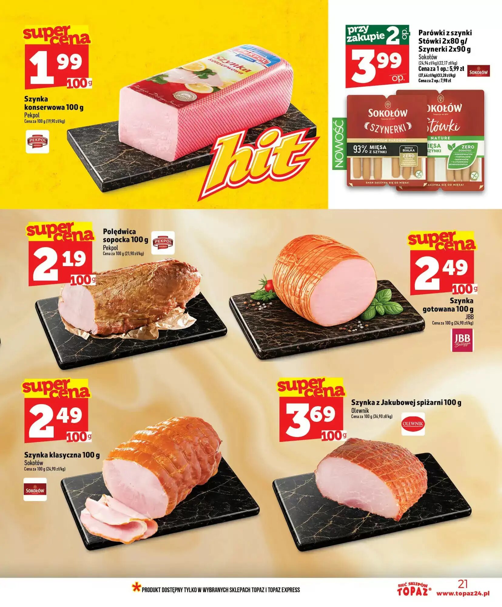Gazetka promocyjna Topaz  ważna od 02.07.2026 - Strona 21.
