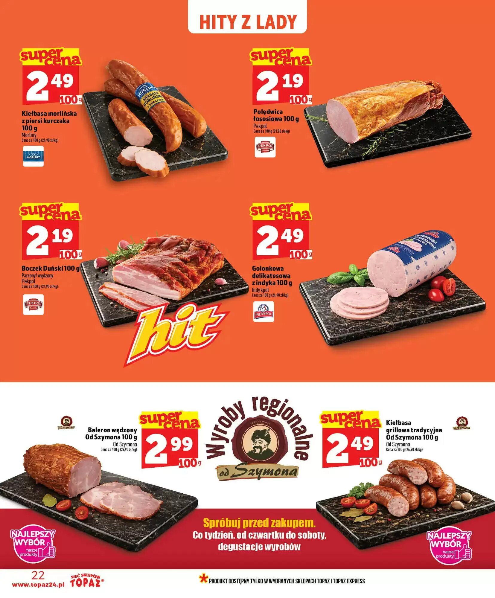 Gazetka promocyjna Topaz  ważna od 02.07.2026 - Strona 22.