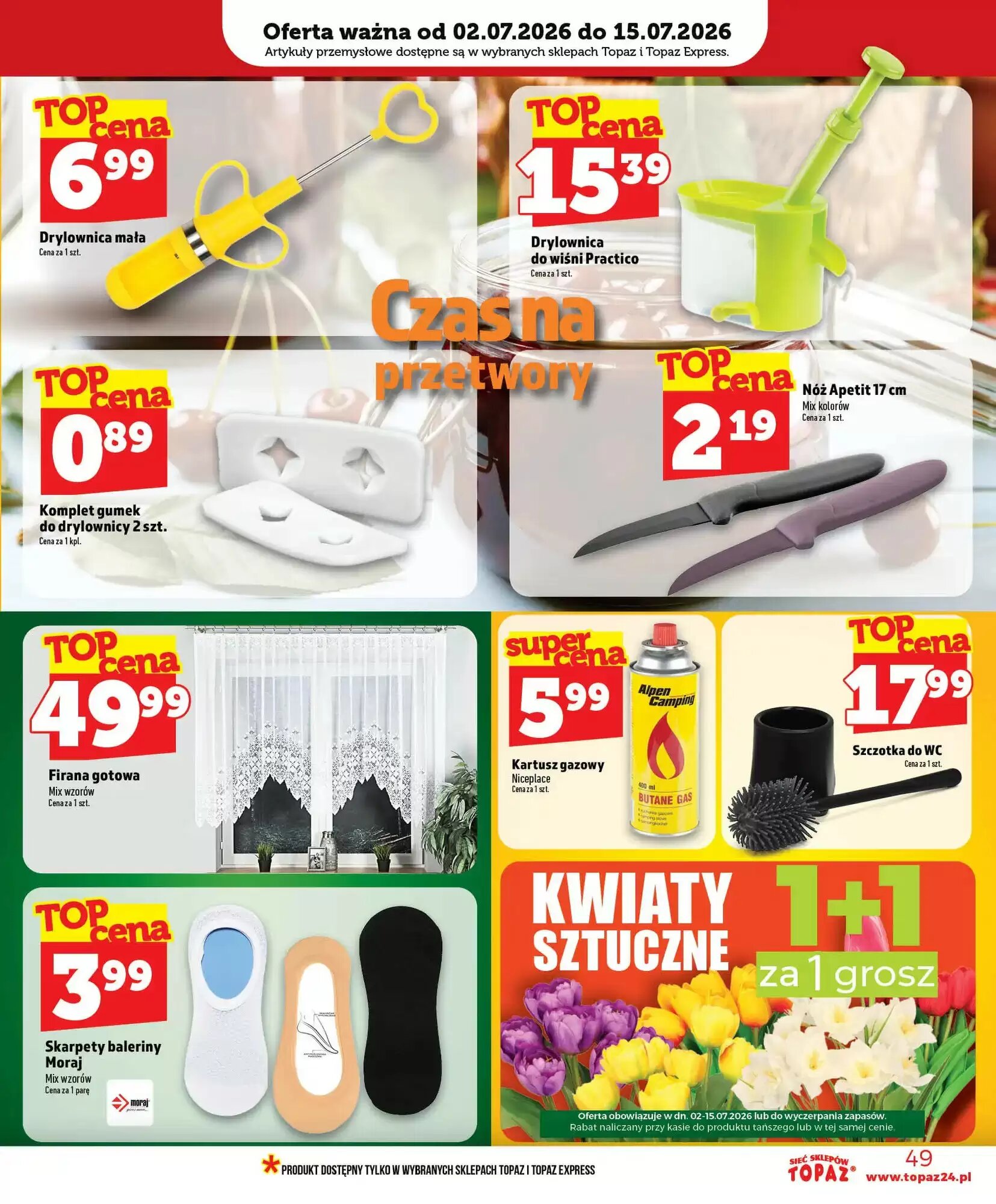 Gazetka promocyjna Topaz  ważna od 02.07.2026 - Strona 49.