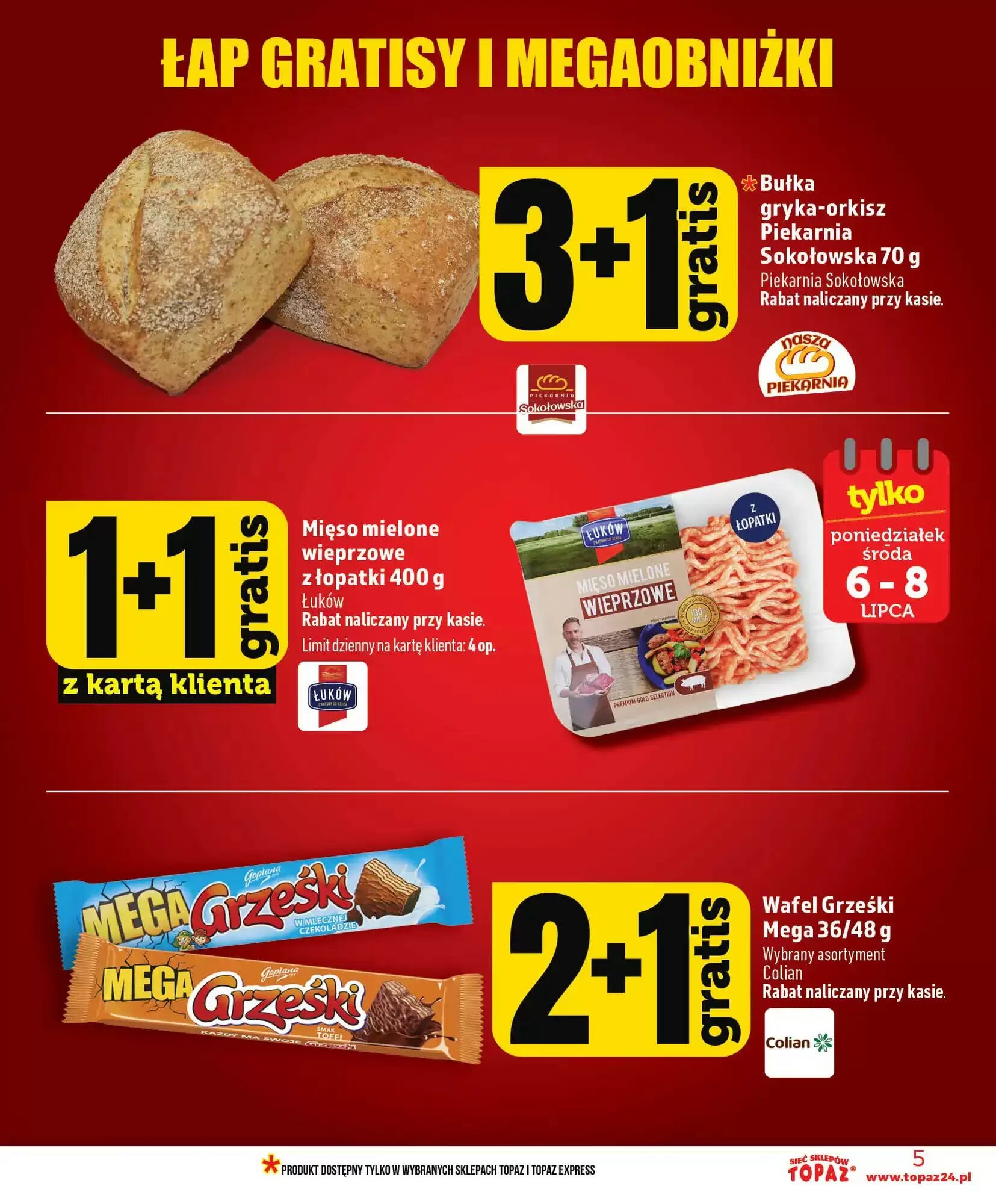 Gazetka promocyjna Topaz  ważna od 02.07.2026 - Strona 5.