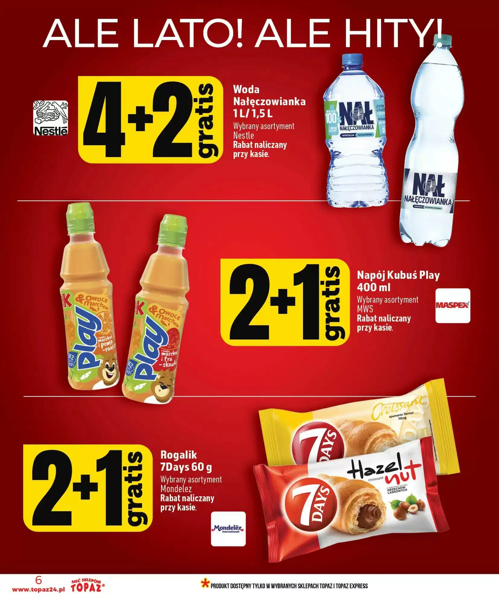 Gazetka promocyjna Topaz  ważna od 02.07.2026 - Strona 6.