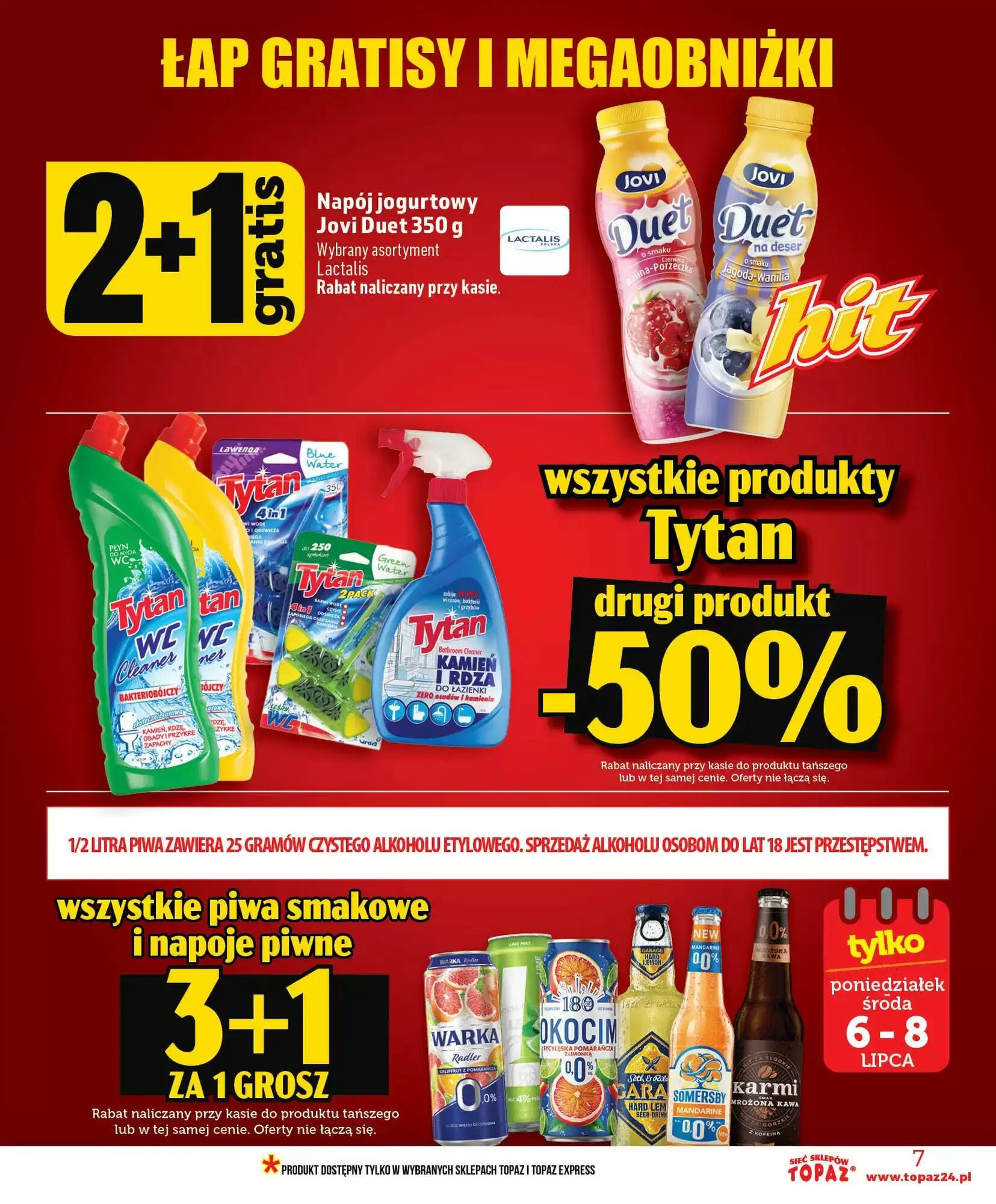 Gazetka promocyjna Topaz  ważna od 02.07.2026 - Strona 7.