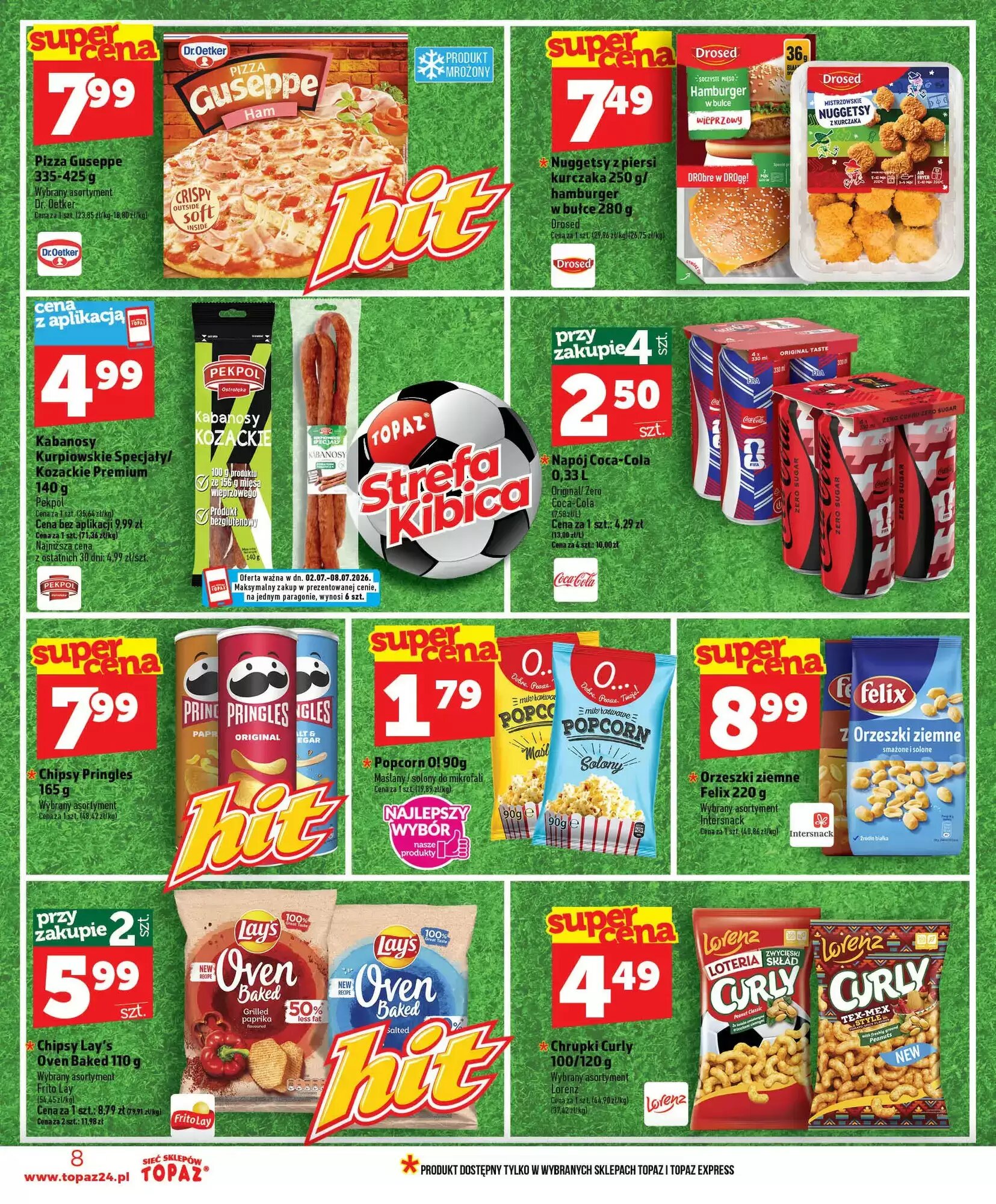 Gazetka promocyjna Topaz  ważna od 02.07.2026 - Strona 8.