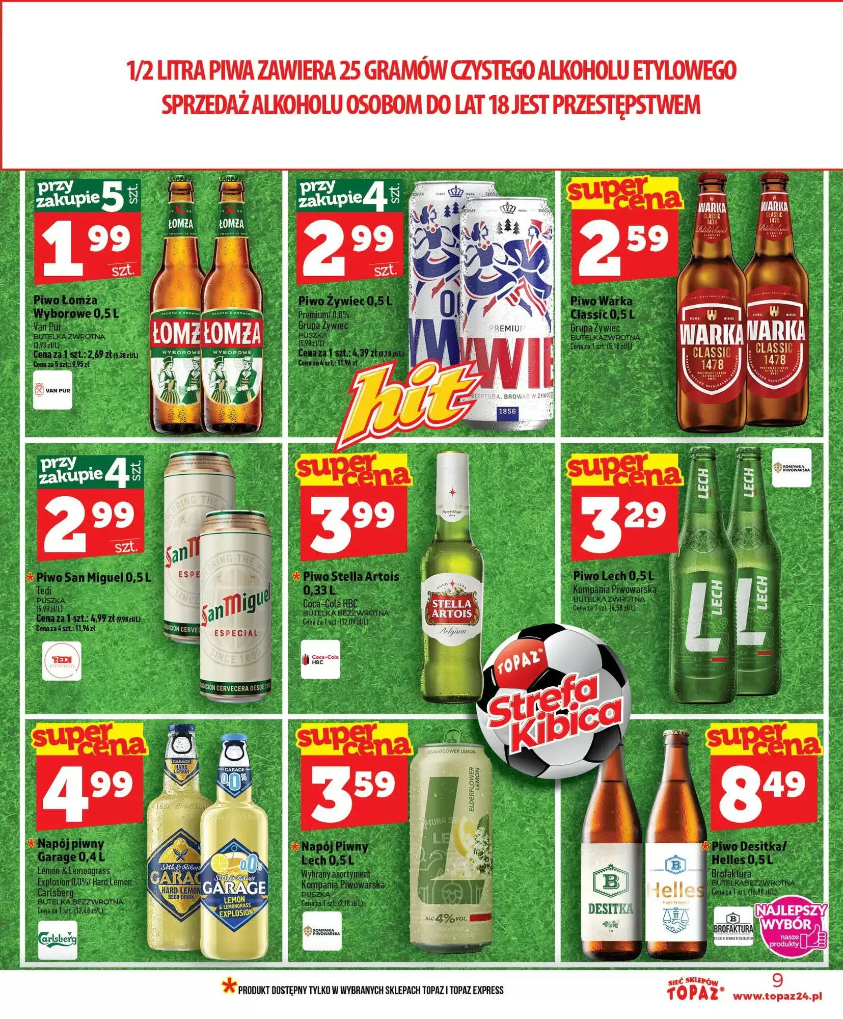 Gazetka promocyjna Topaz  ważna od 02.07.2026 - Strona 9.