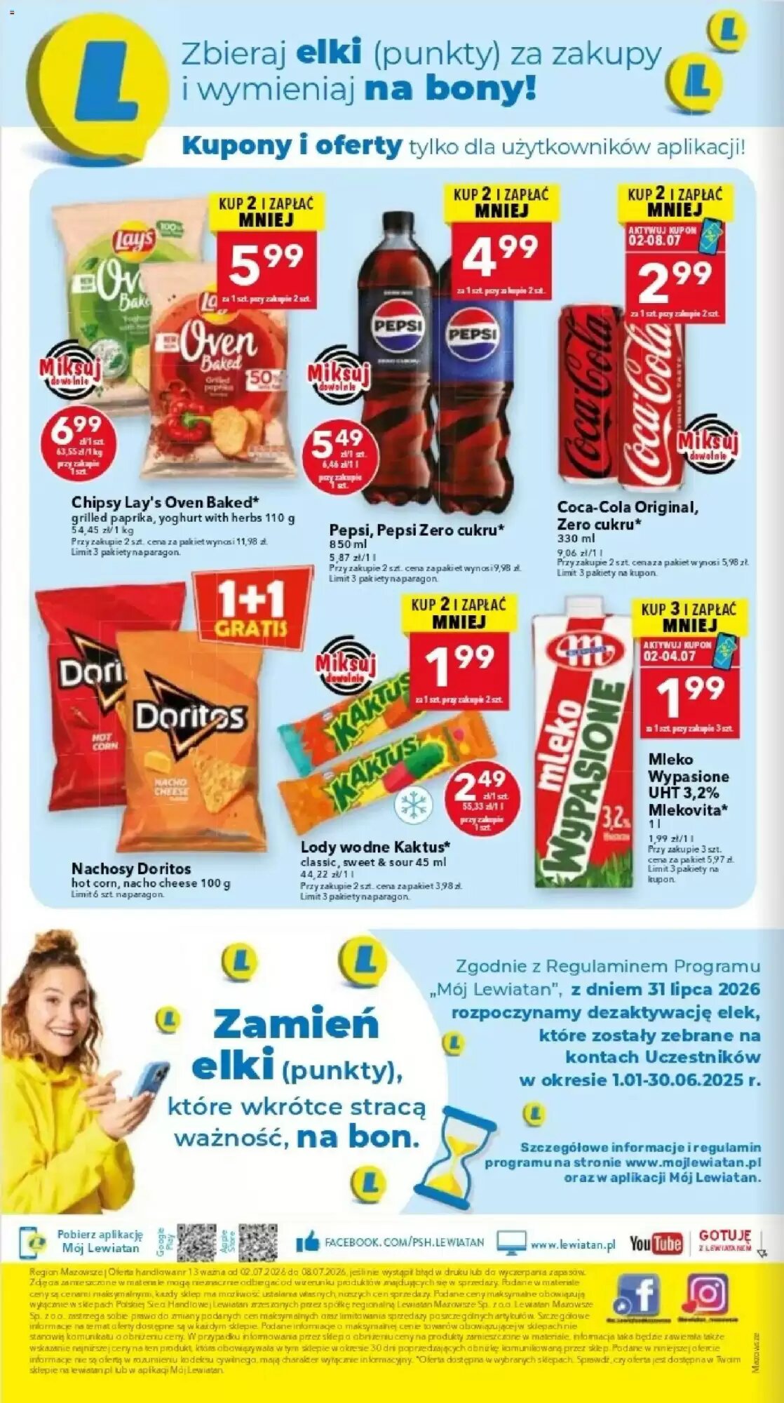 Gazetka promocyjna Lewiatan  ważna od 02.07.2026 - Strona 8.