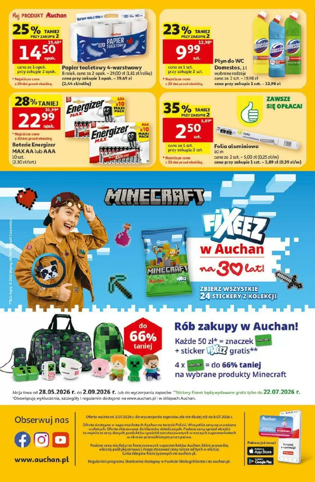Gazetka promocyjna Auchan  ważna od 02.07.2026 - Strona 8.