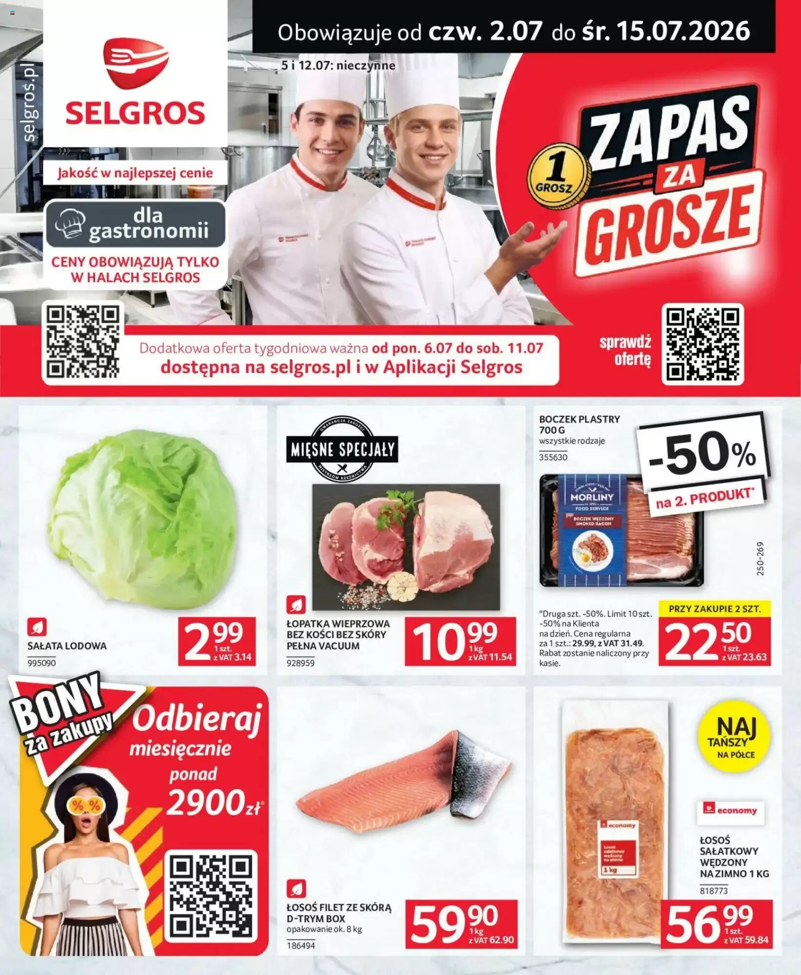 Gazetka promocyjna Selgros ważna od 02.07.2026 - Strona 1.