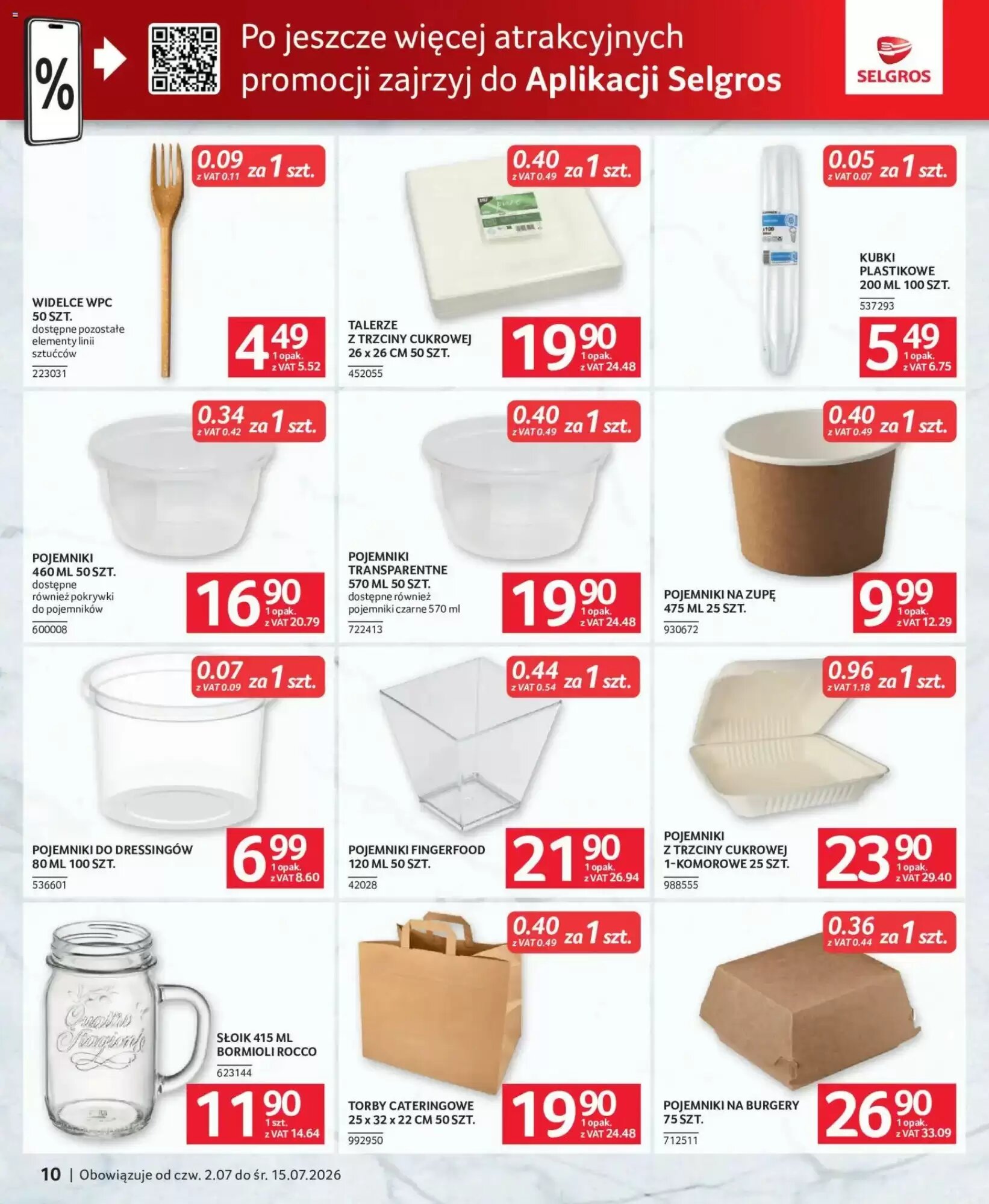 Gazetka promocyjna Selgros  ważna od 02.07.2026 - Strona 10.