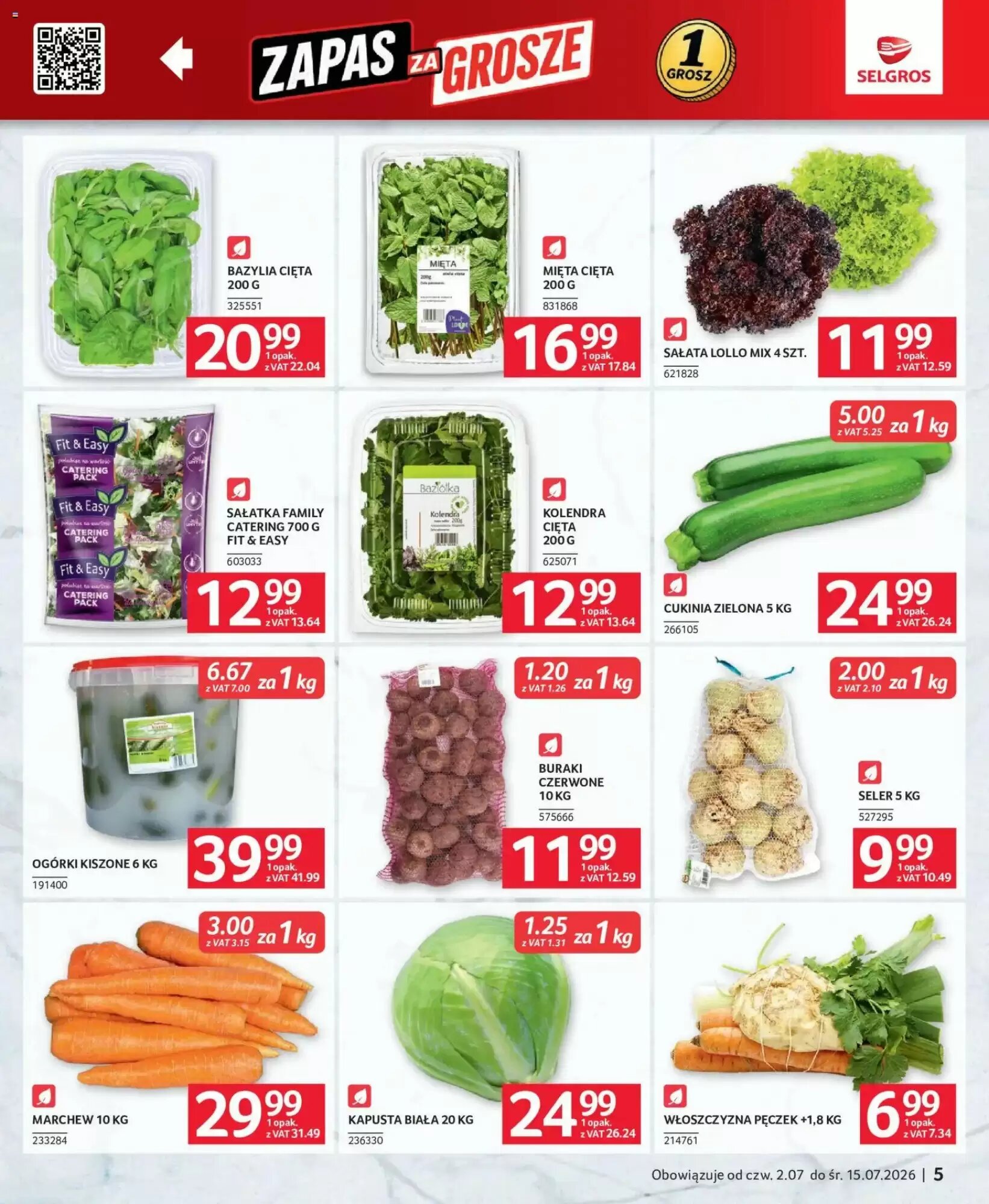 Gazetka promocyjna Selgros  ważna od 02.07.2026 - Strona 5.