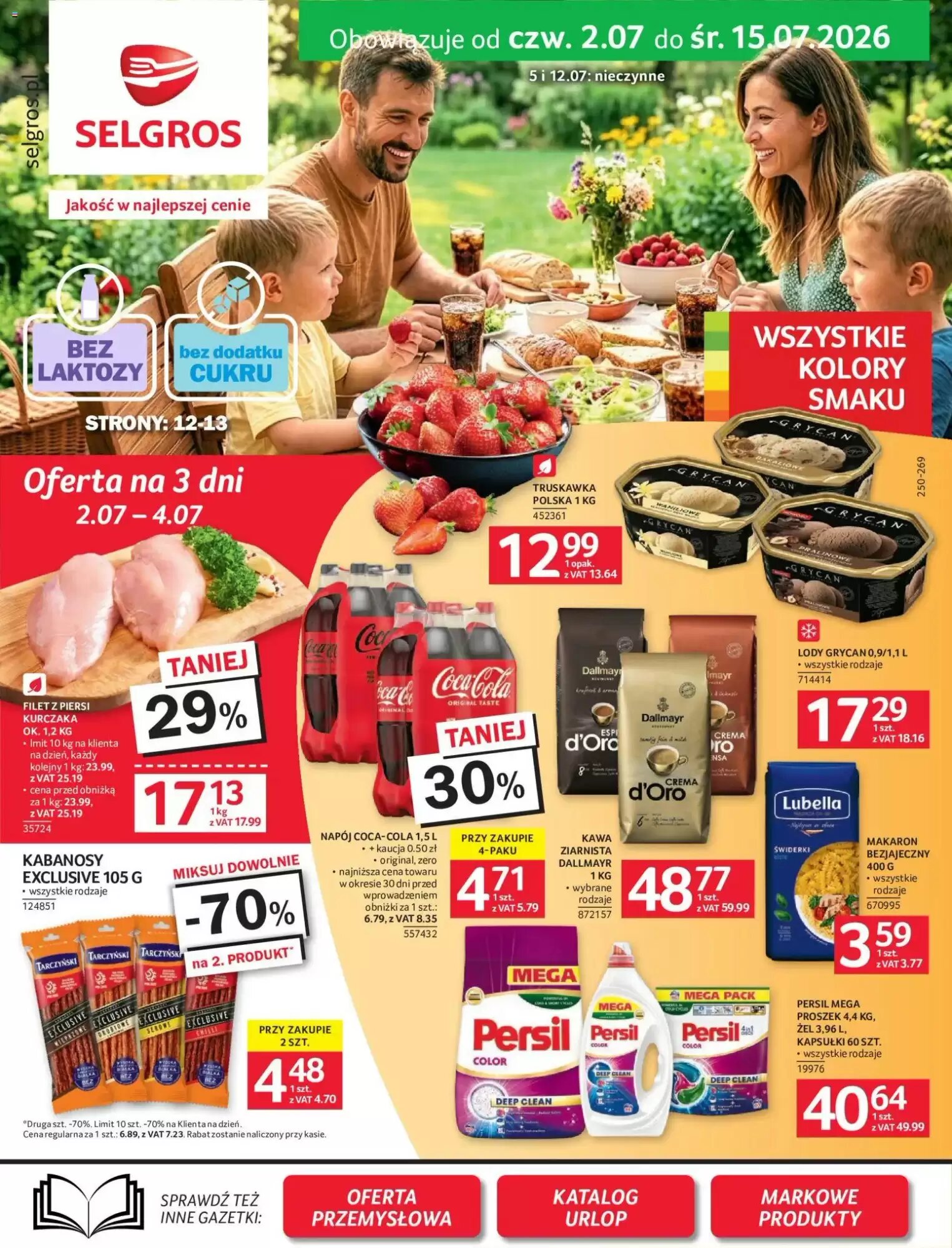 Gazetka promocyjna Selgros ważna od 02.07.2026 - Strona 1.