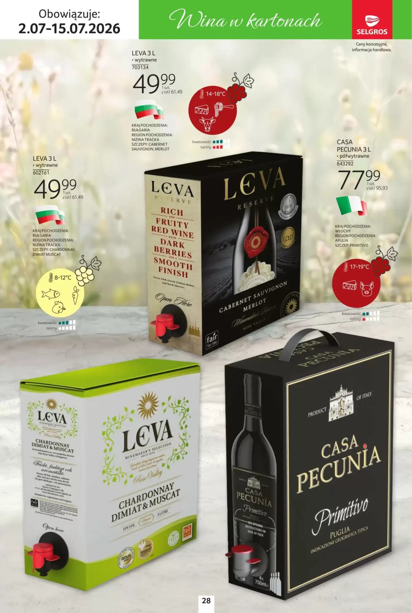 Gazetka promocyjna Selgros  ważna od 02.07.2026 - Strona 28.