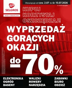 Gazetka promocyjna Selgros ważna od 02.07.2026