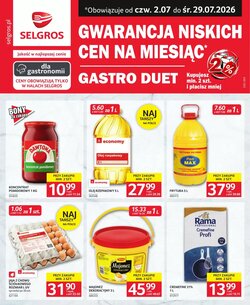 Gazetka promocyjna Selgros ważna od 02.07.2026