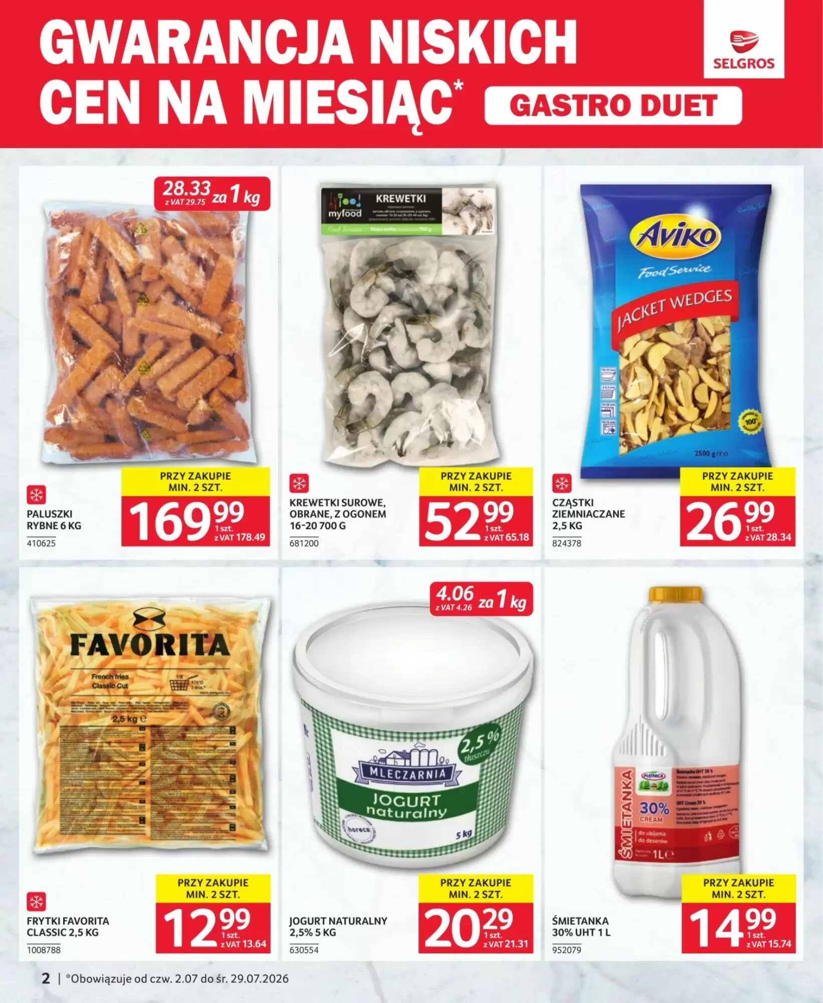 Gazetka promocyjna Selgros  ważna od 02.07.2026 - Strona 2.