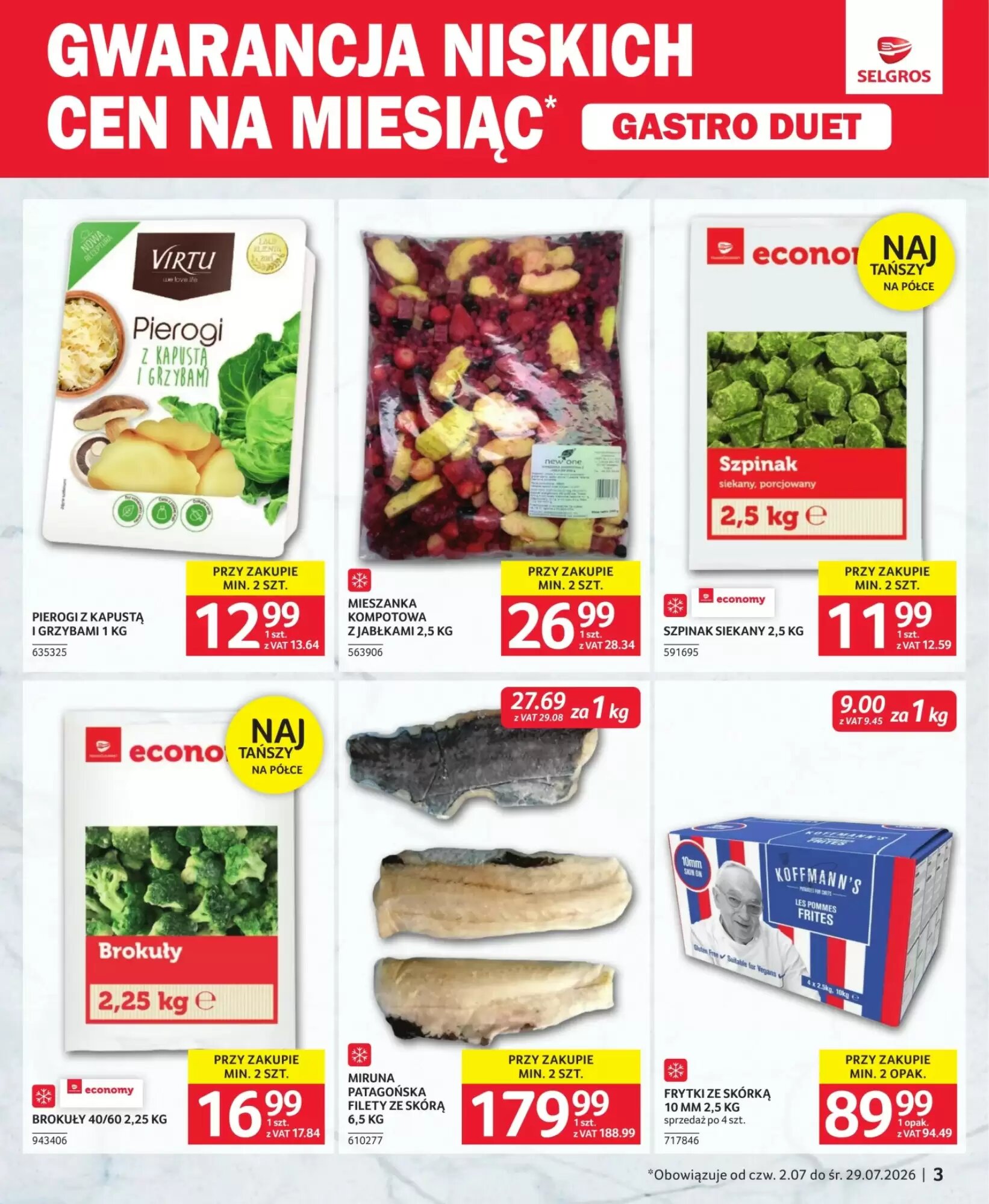 Gazetka promocyjna Selgros  ważna od 02.07.2026 - Strona 3.