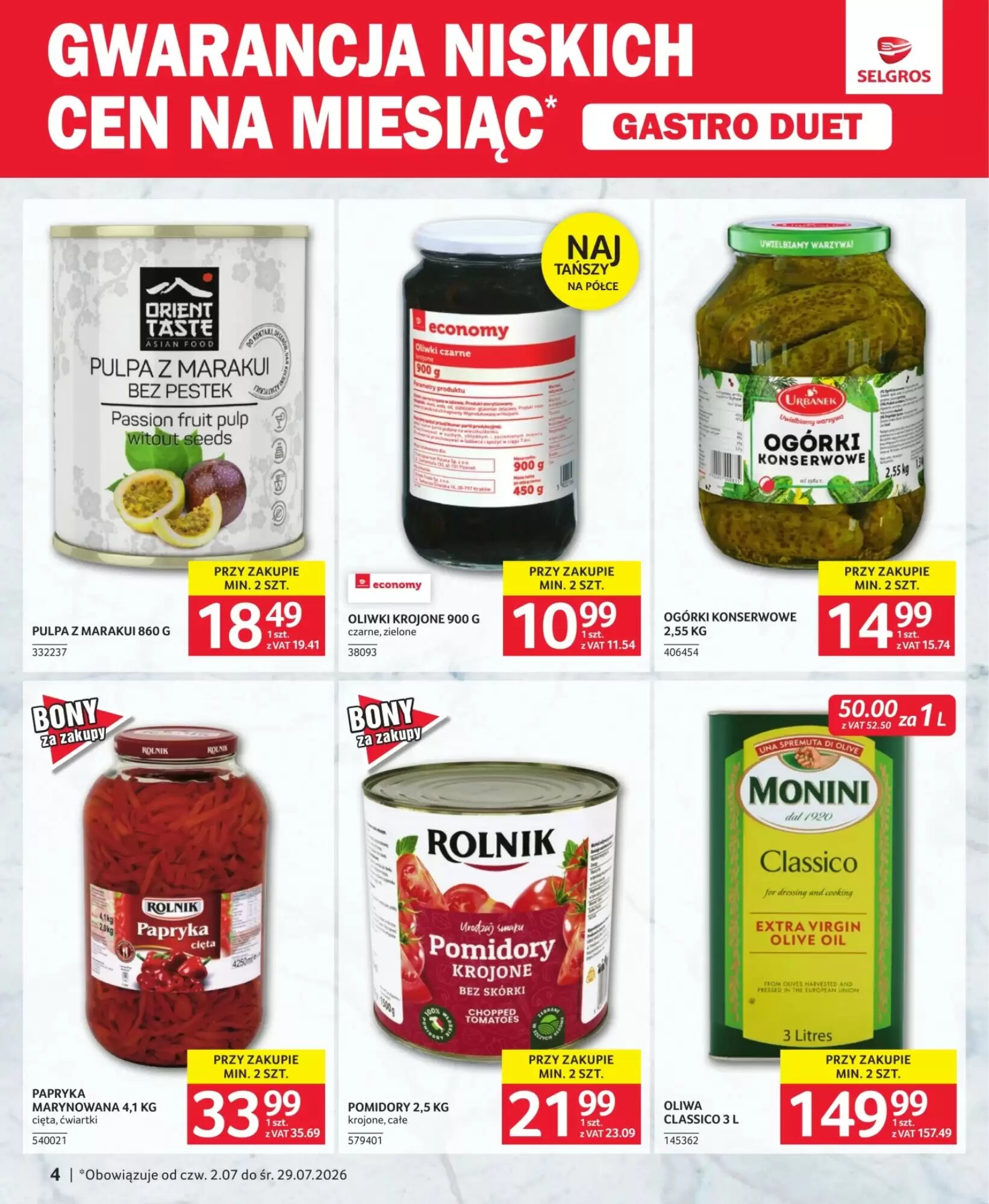 Gazetka promocyjna Selgros  ważna od 02.07.2026 - Strona 4.