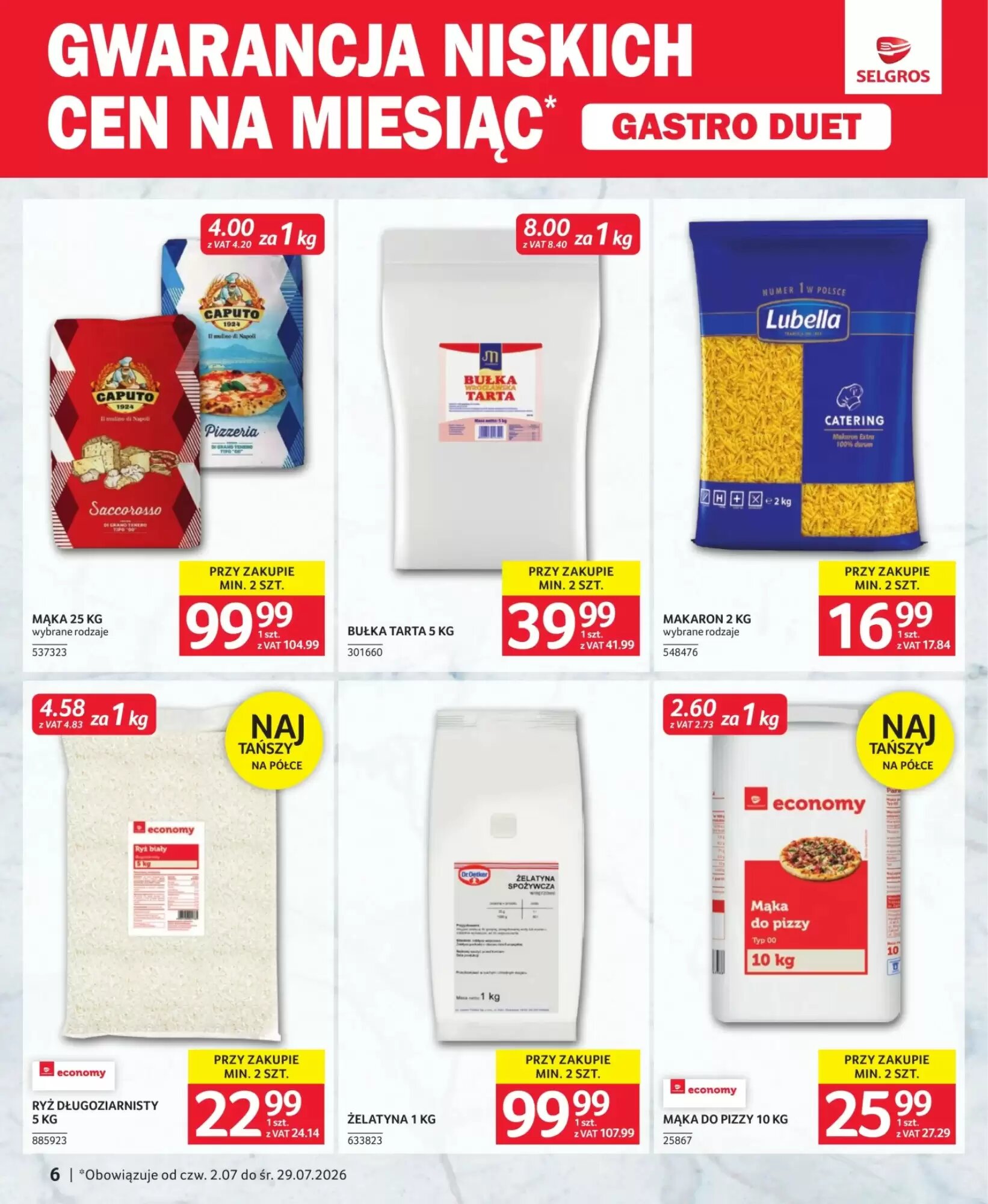 Gazetka promocyjna Selgros  ważna od 02.07.2026 - Strona 6.