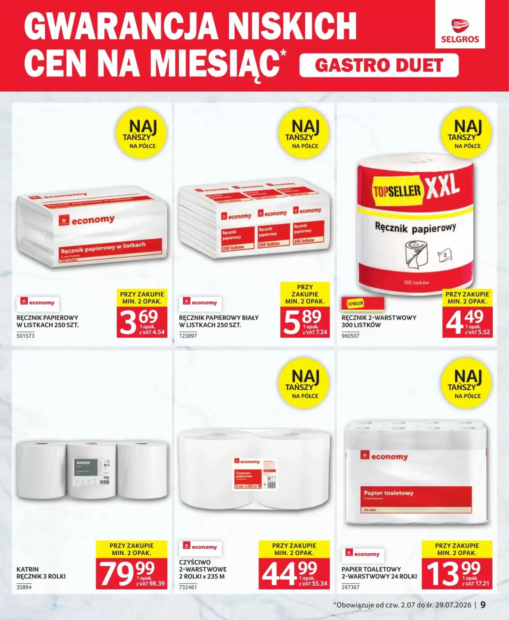 Gazetka promocyjna Selgros  ważna od 02.07.2026 - Strona 9.
