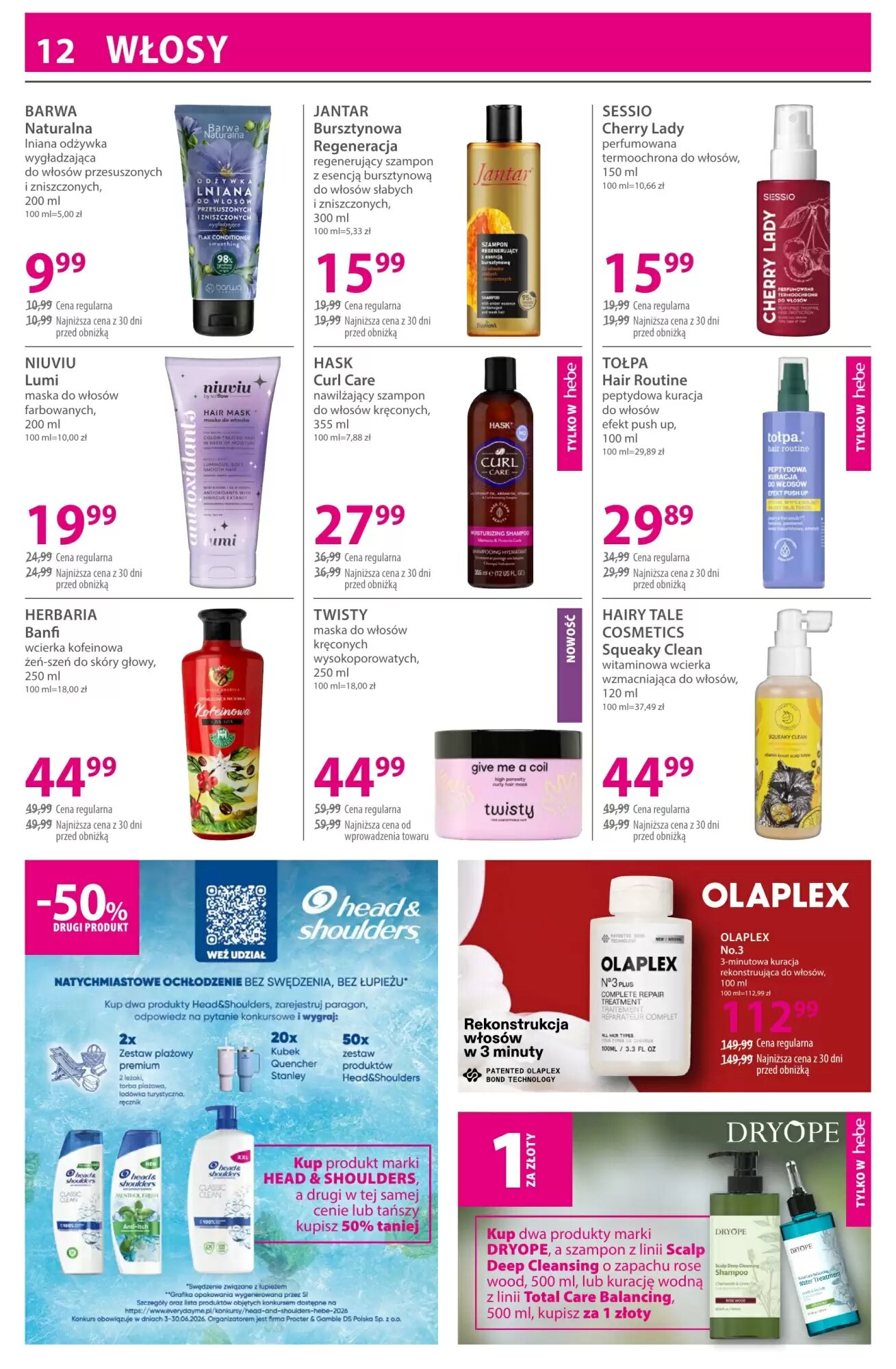 Gazetka promocyjna Hebe  ważna od 03.07.2026 - Strona 12.