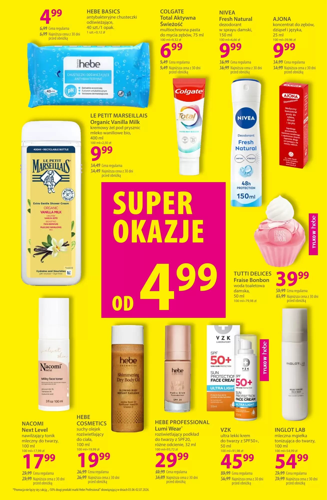 Gazetka promocyjna Hebe  ważna od 03.07.2026 - Strona 17.