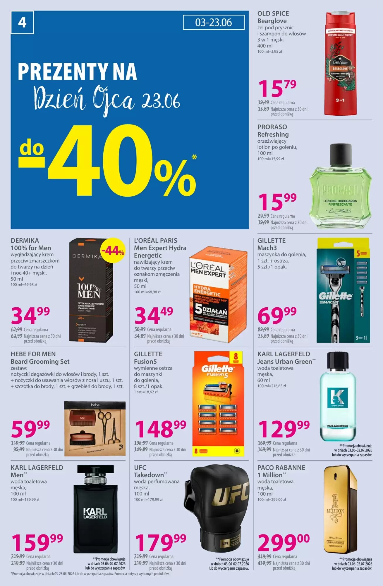 Gazetka promocyjna Hebe  ważna od 03.07.2026 - Strona 4.