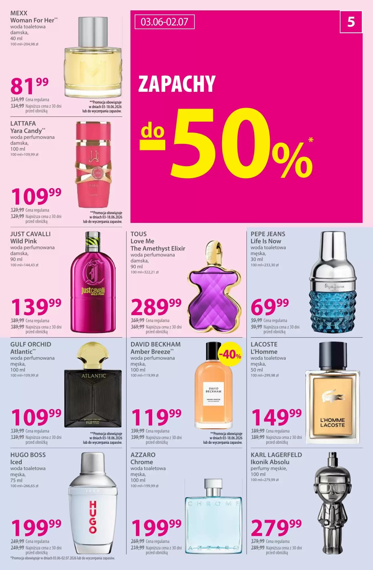 Gazetka promocyjna Hebe  ważna od 03.07.2026 - Strona 5.