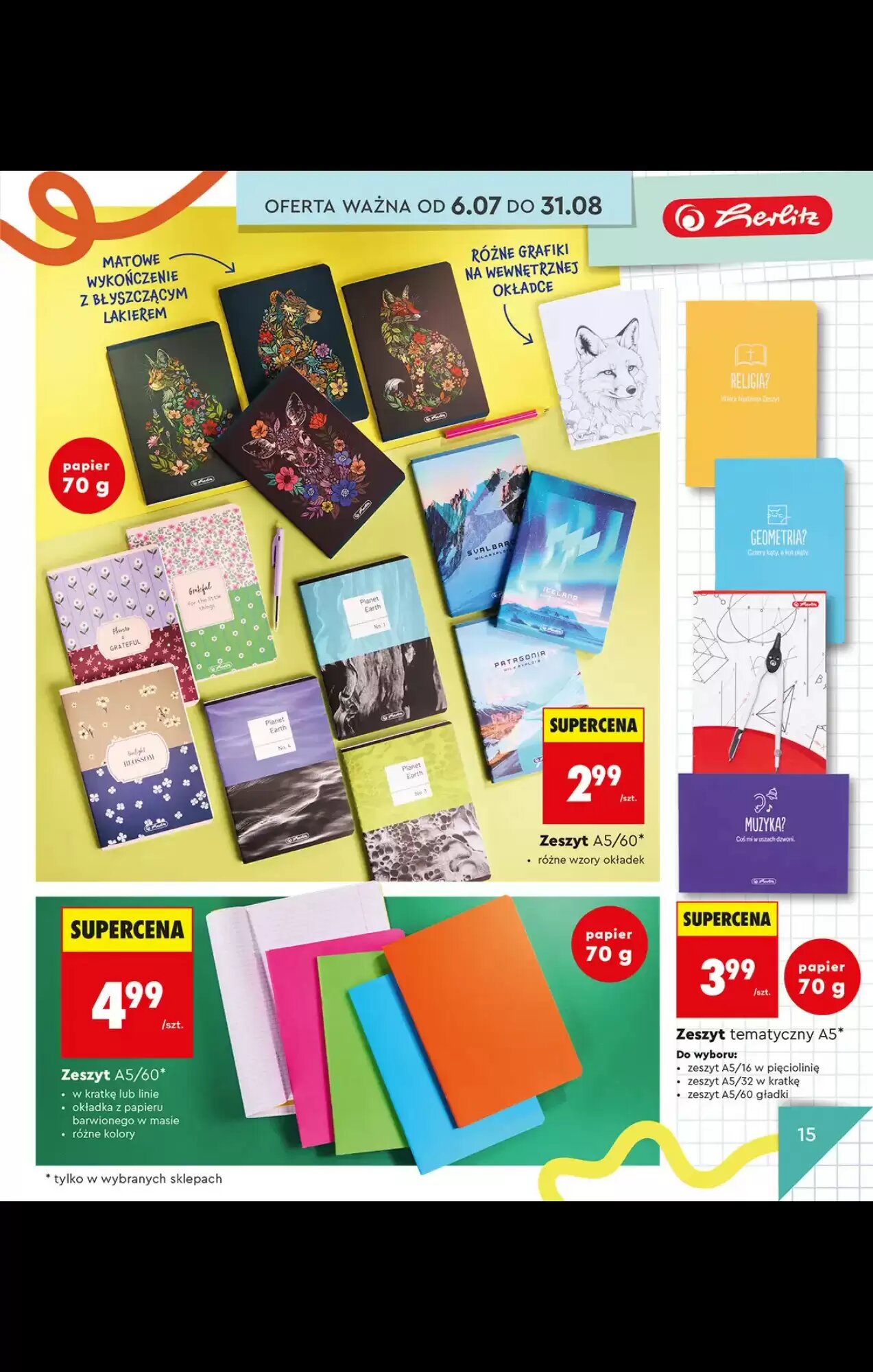 Gazetka promocyjna Biedronka  ważna od 06.07.2026 - Strona 15.