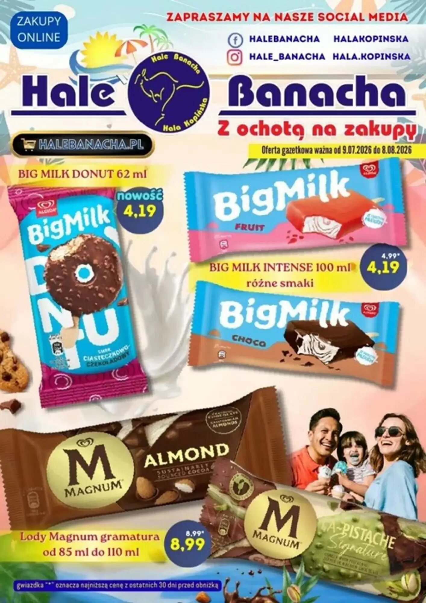 Gazetka promocyjna Hale Banacha ważna od 09.07.2026 - Strona 1.