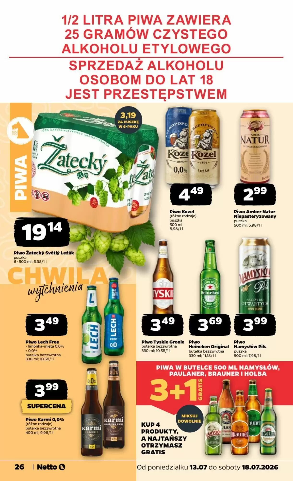 Gazetka promocyjna Netto  ważna od 13.07.2026 - Strona 26.