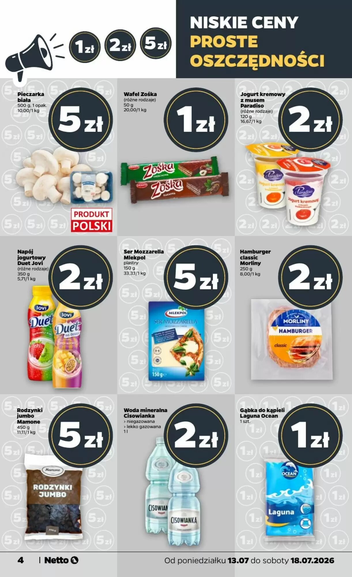 Gazetka promocyjna Netto  ważna od 13.07.2026 - Strona 4.