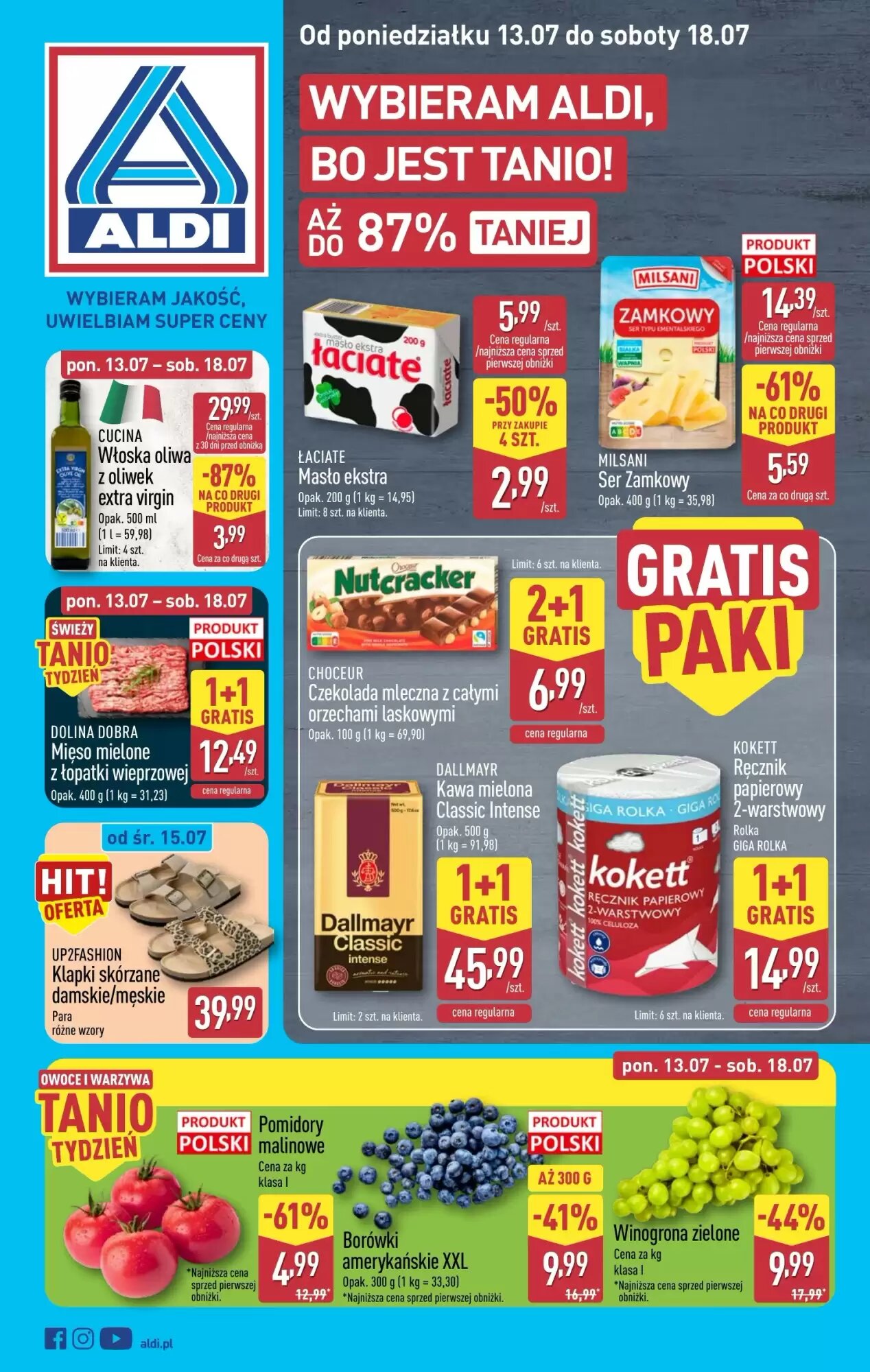 Gazetka promocyjna ALDI ważna od 13.07.2026 - Strona 1.