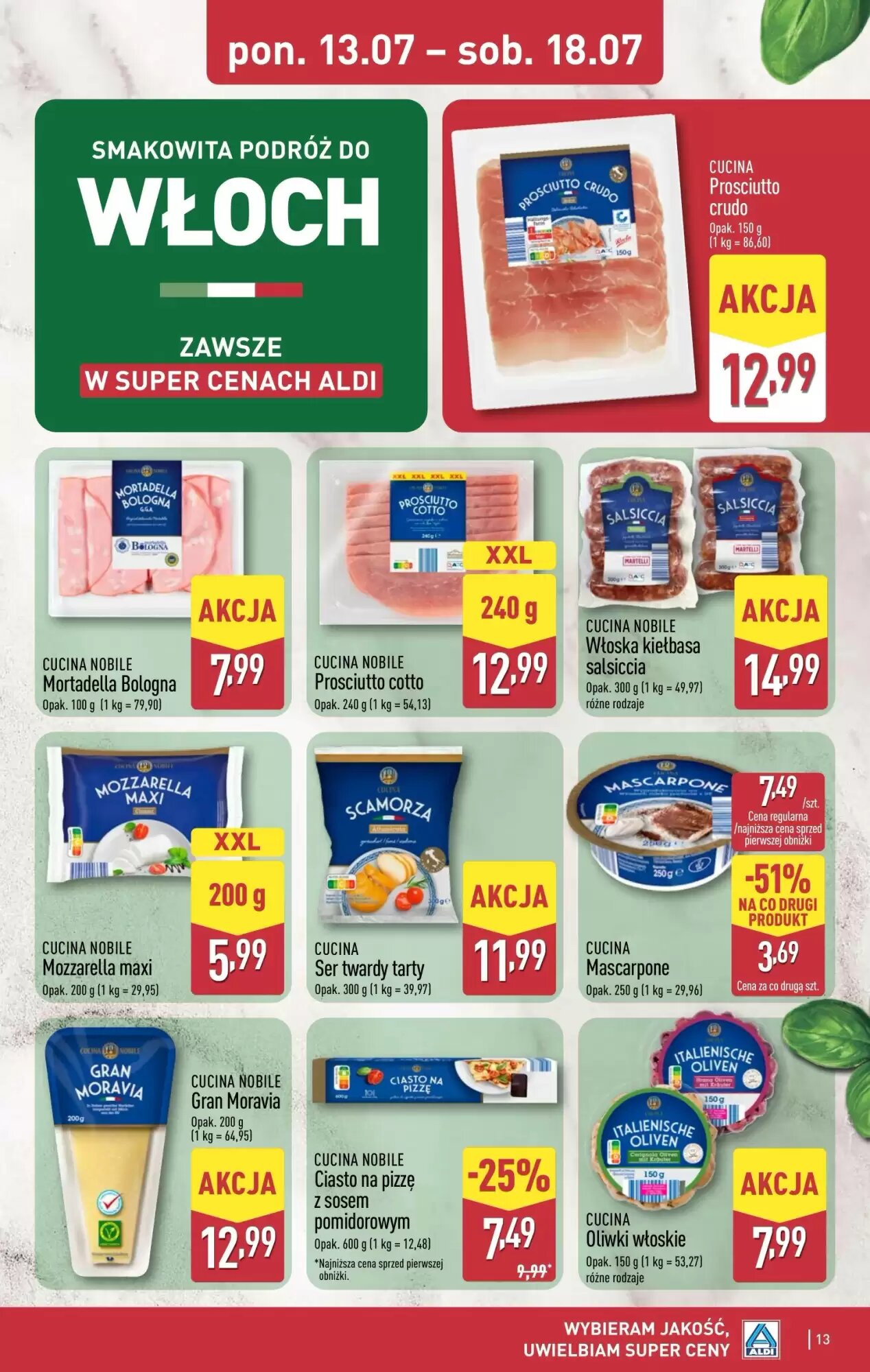 Gazetka promocyjna ALDI  ważna od 13.07.2026 - Strona 13.