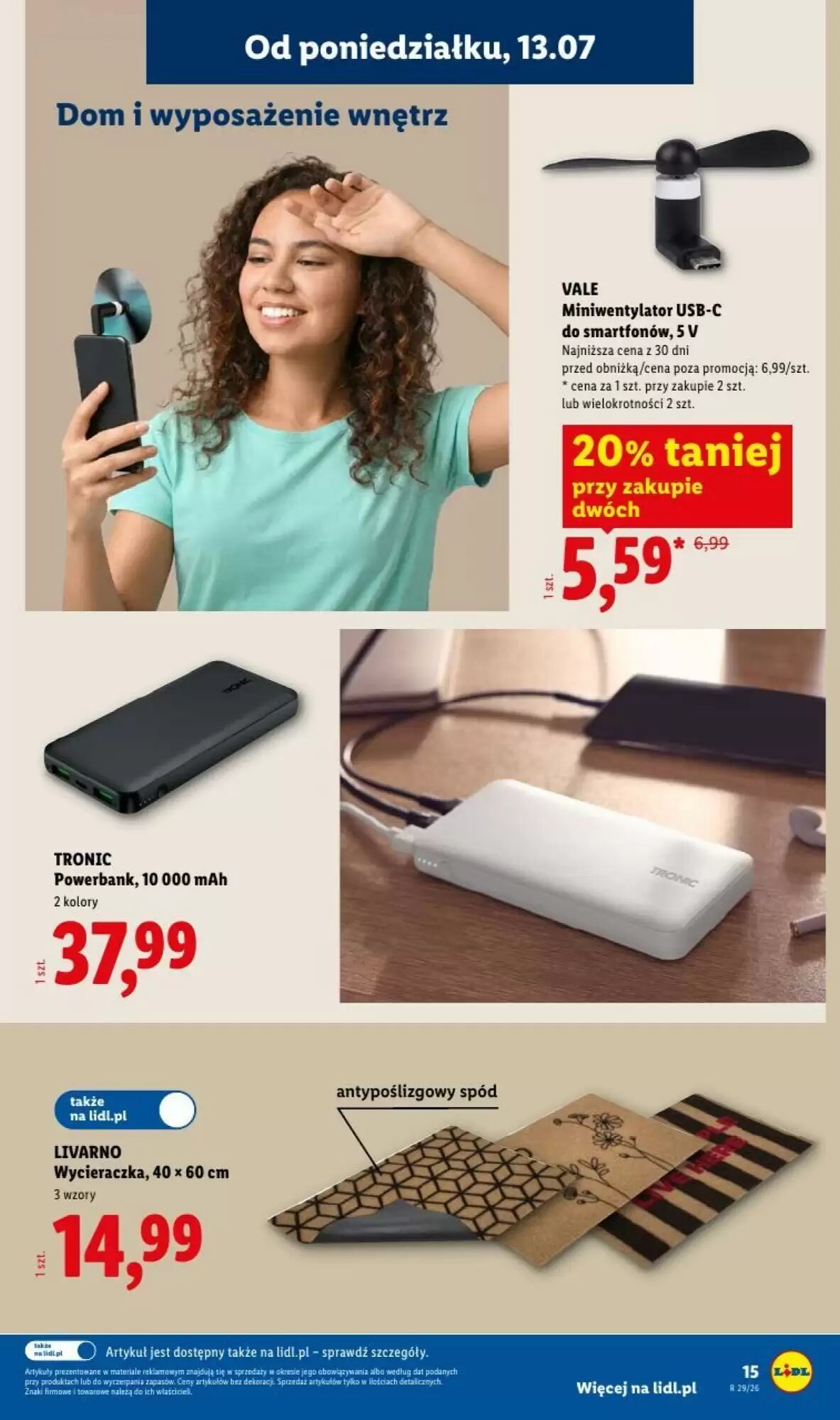 Gazetka promocyjna Lidl  ważna od 13.07.2026 - Strona 15.