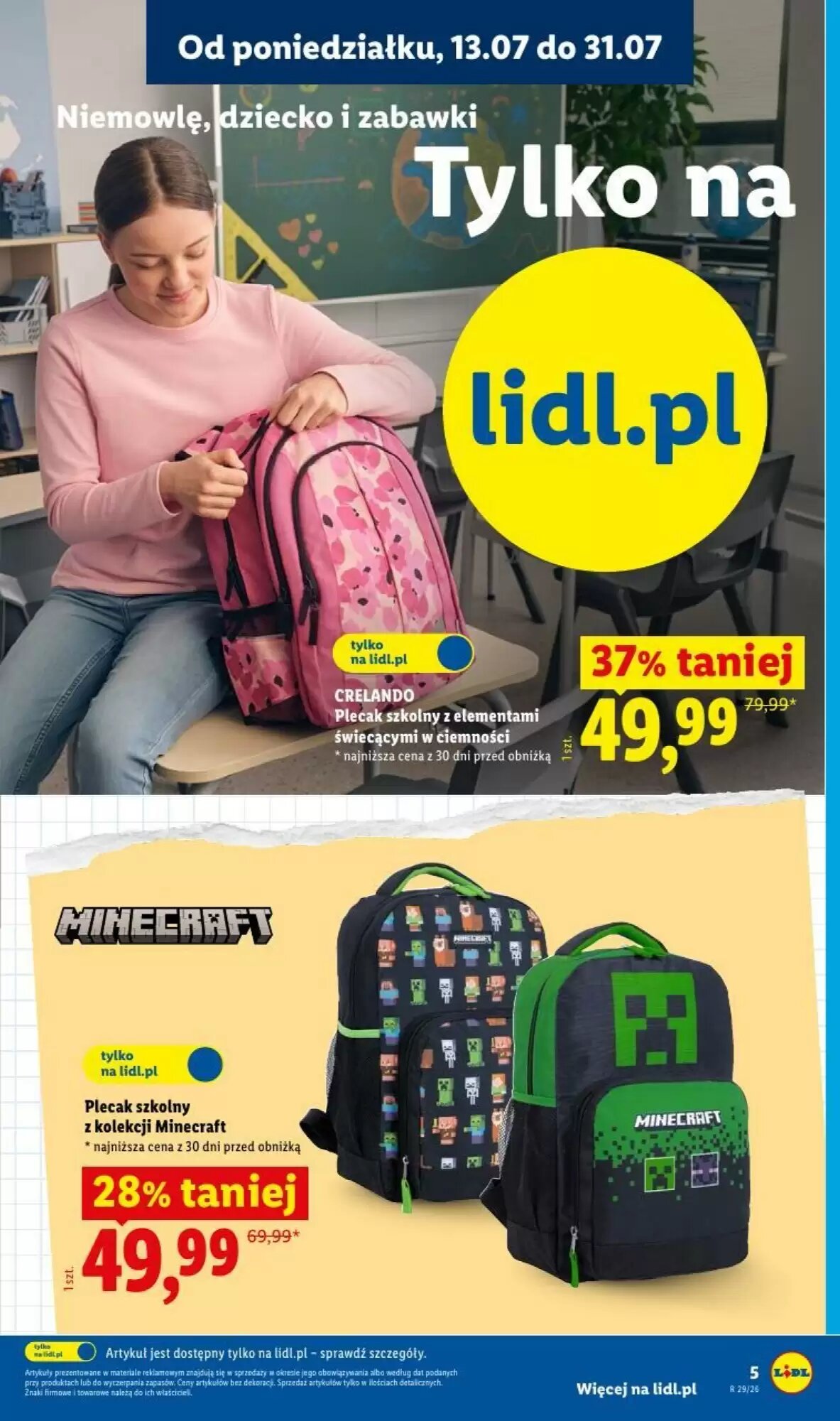 Gazetka promocyjna Lidl  ważna od 13.07.2026 - Strona 5.