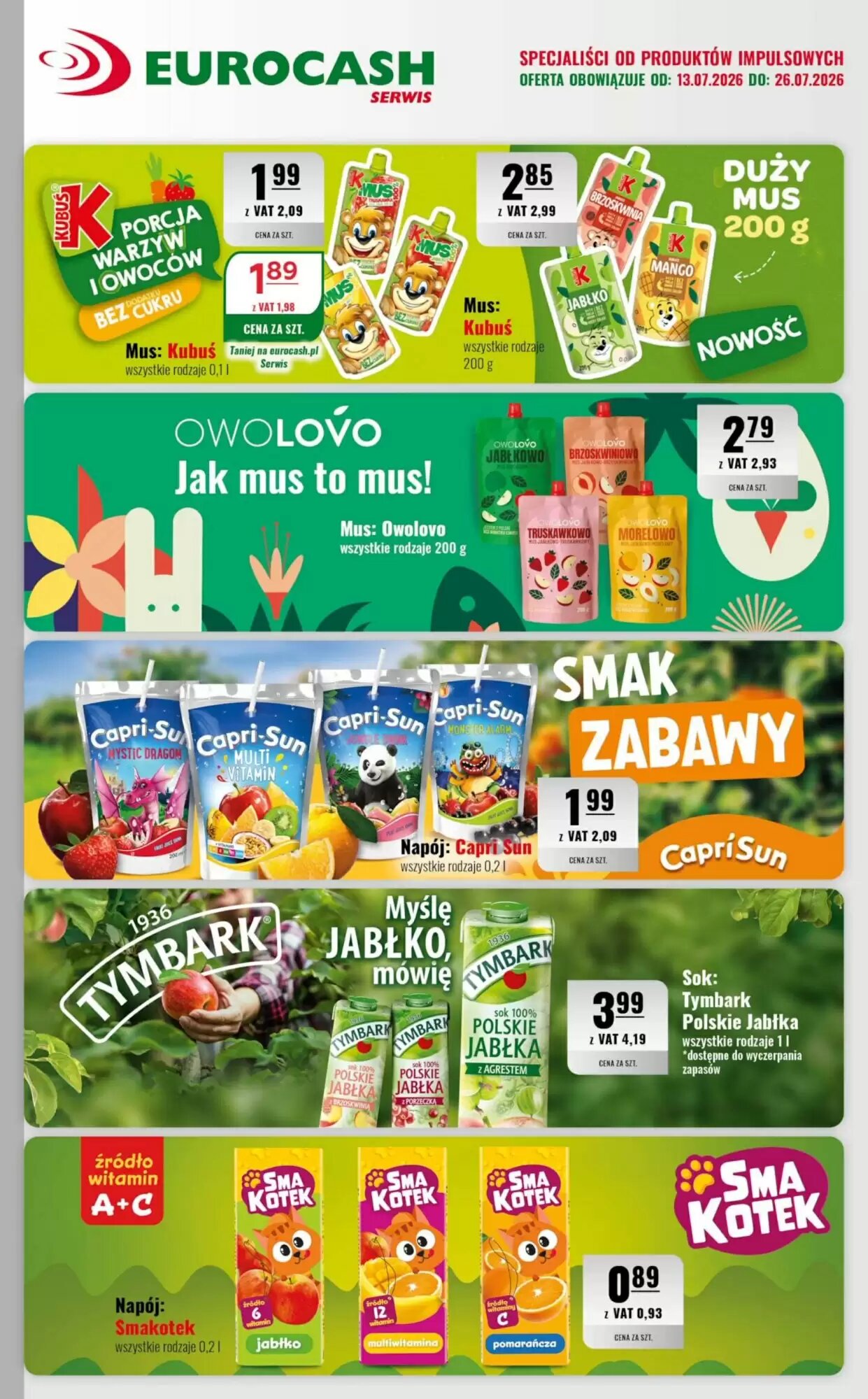 Gazetka promocyjna Eurocash  ważna od 13.07.2026 - Strona 10.