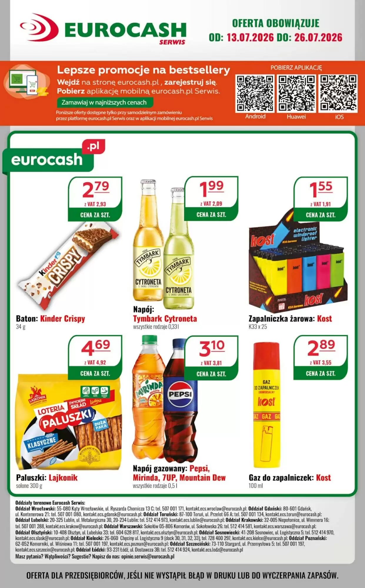 Gazetka promocyjna Eurocash  ważna od 13.07.2026 - Strona 20.