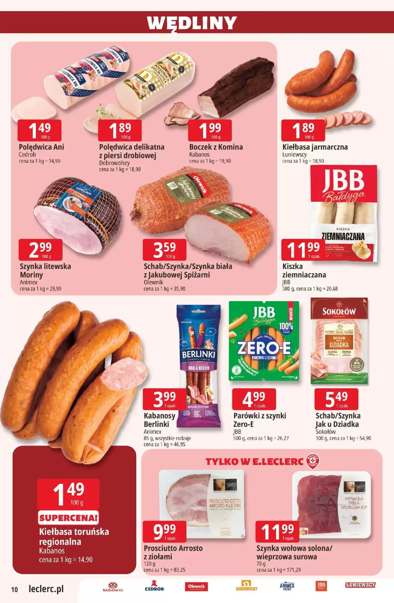 Gazetka promocyjna E.Leclerc  ważna od 14.07.2026 - Strona 10.