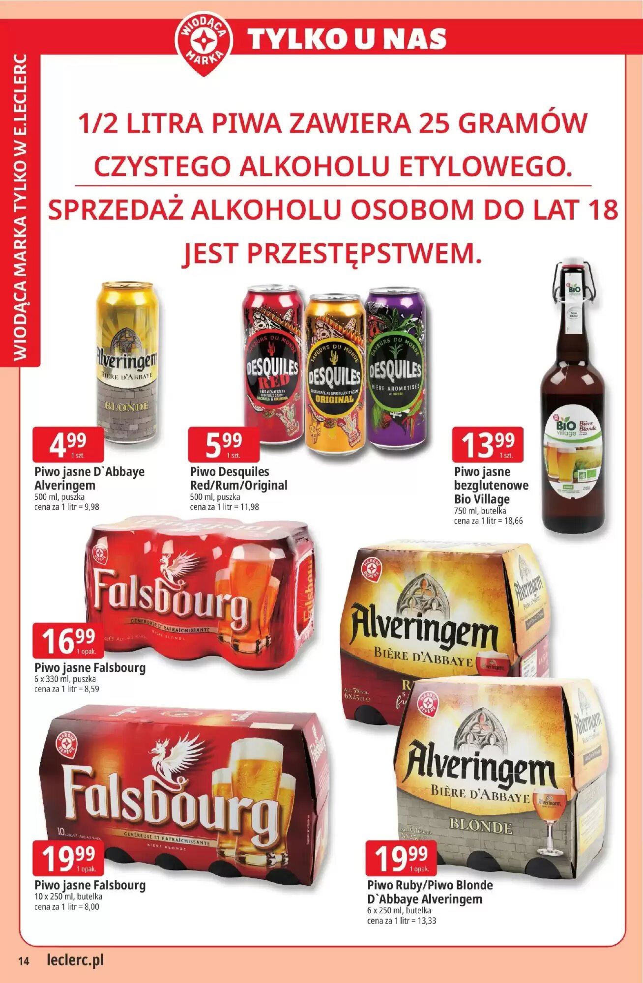 Gazetka promocyjna E.Leclerc  ważna od 14.07.2026 - Strona 14.