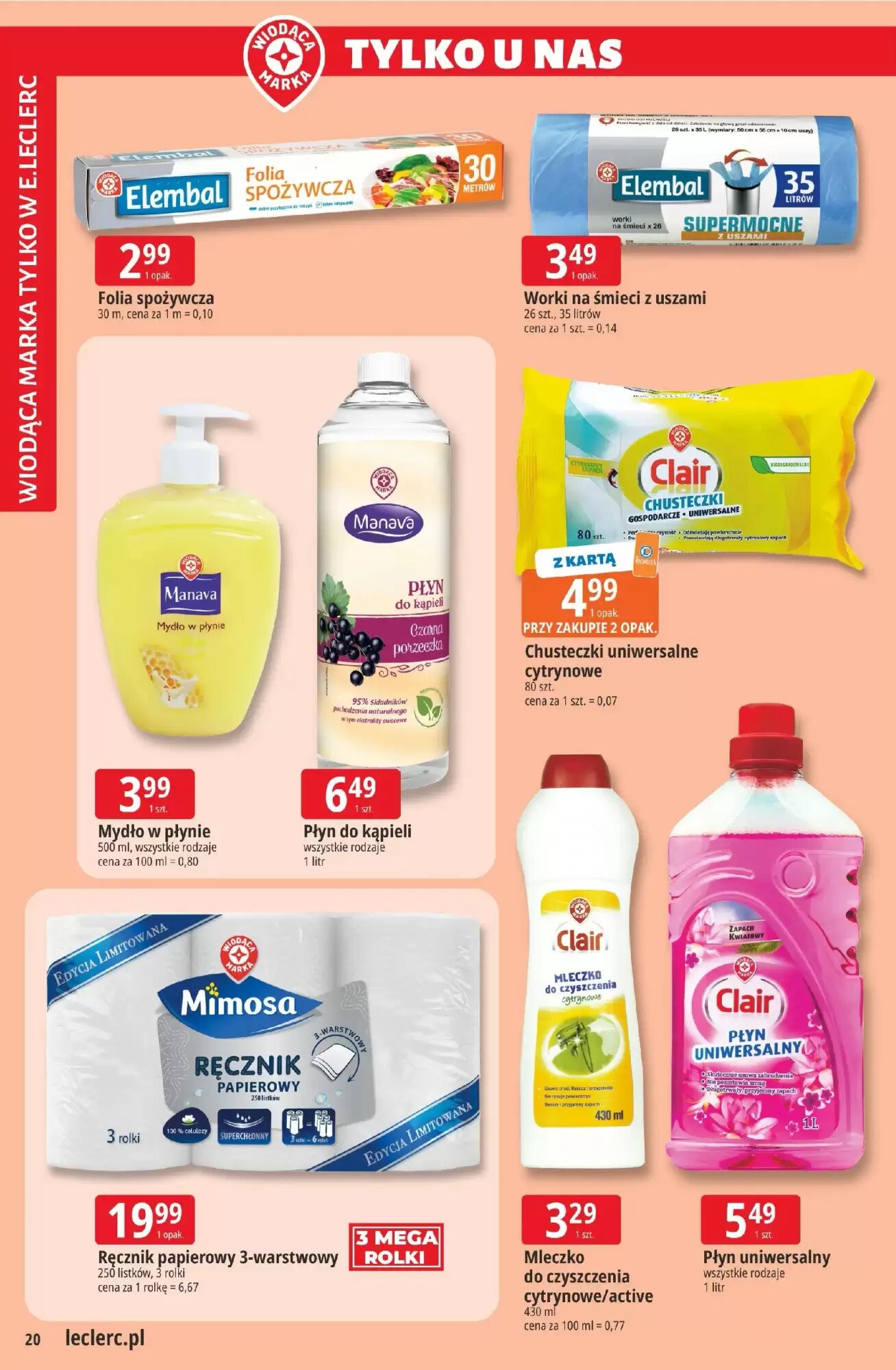 Gazetka promocyjna E.Leclerc  ważna od 14.07.2026 - Strona 20.