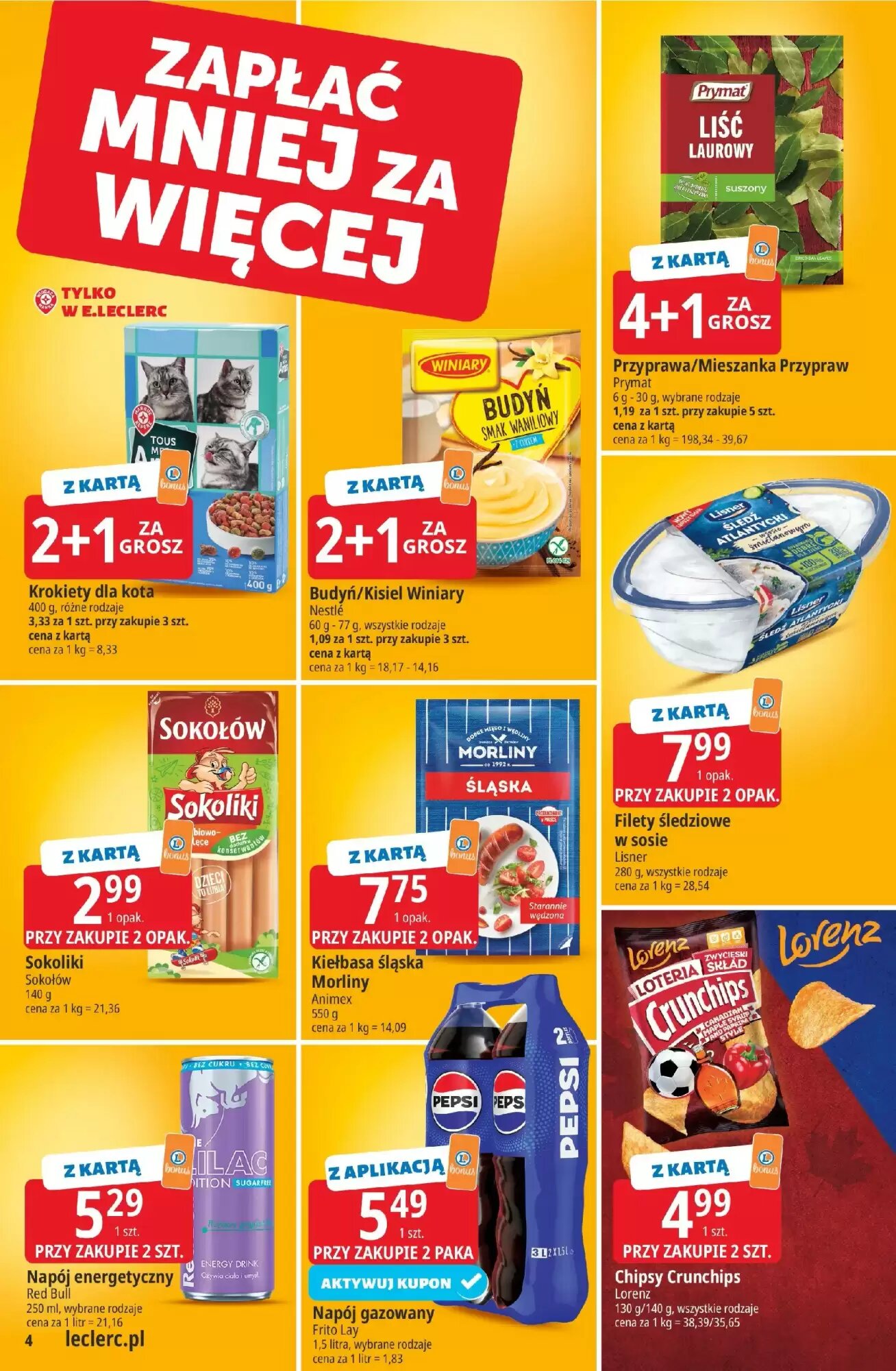 Gazetka promocyjna E.Leclerc  ważna od 14.07.2026 - Strona 4.