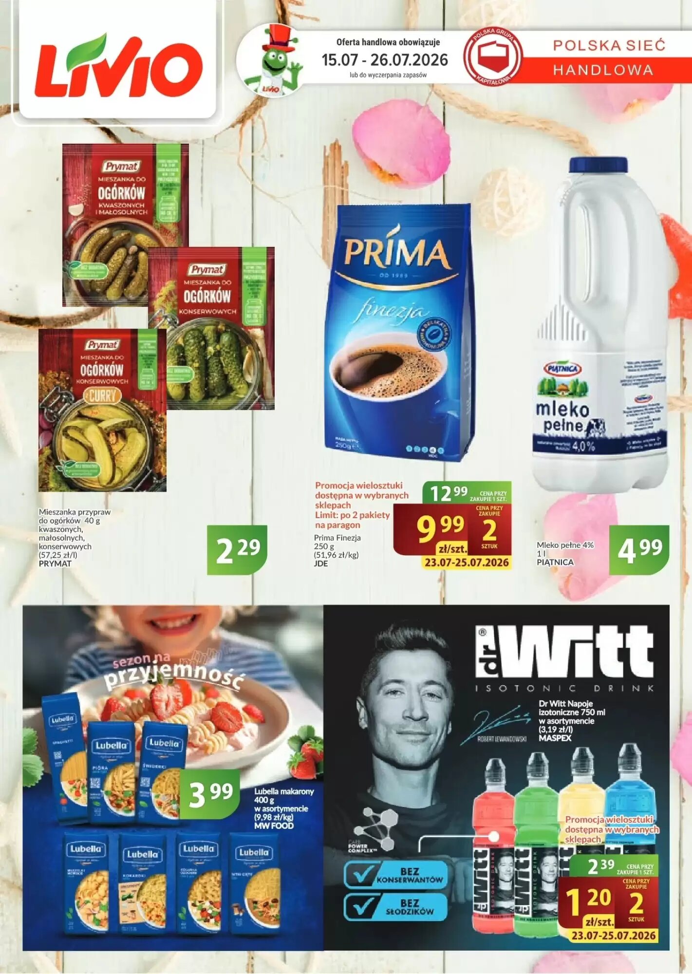 Gazetka promocyjna Livio  ważna od 15.07.2026 - Strona 1.