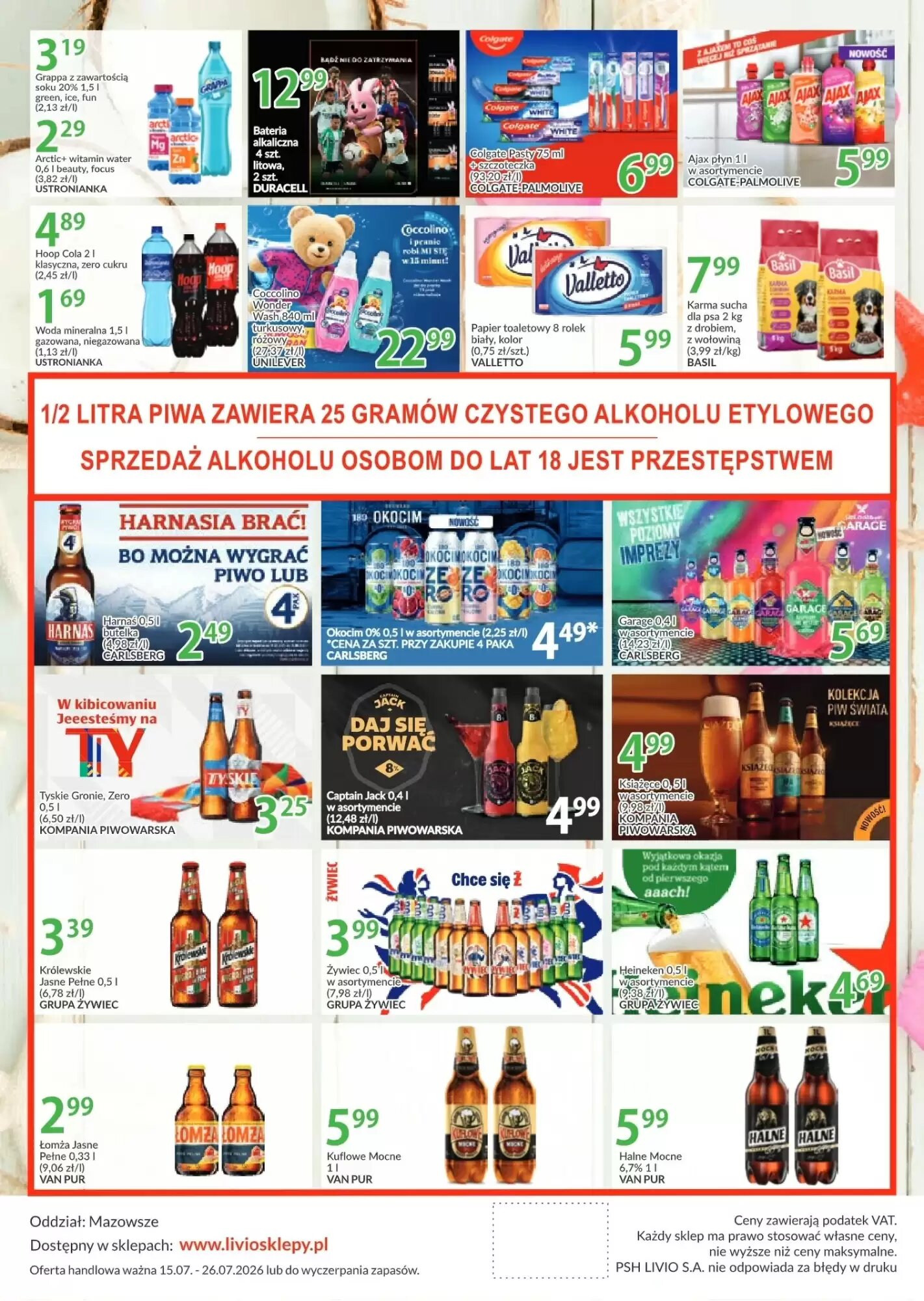 Gazetka promocyjna Livio  ważna od 15.07.2026 - Strona 4.