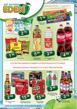 Gazetka promocyjna Eden ważna od 15.07.2026