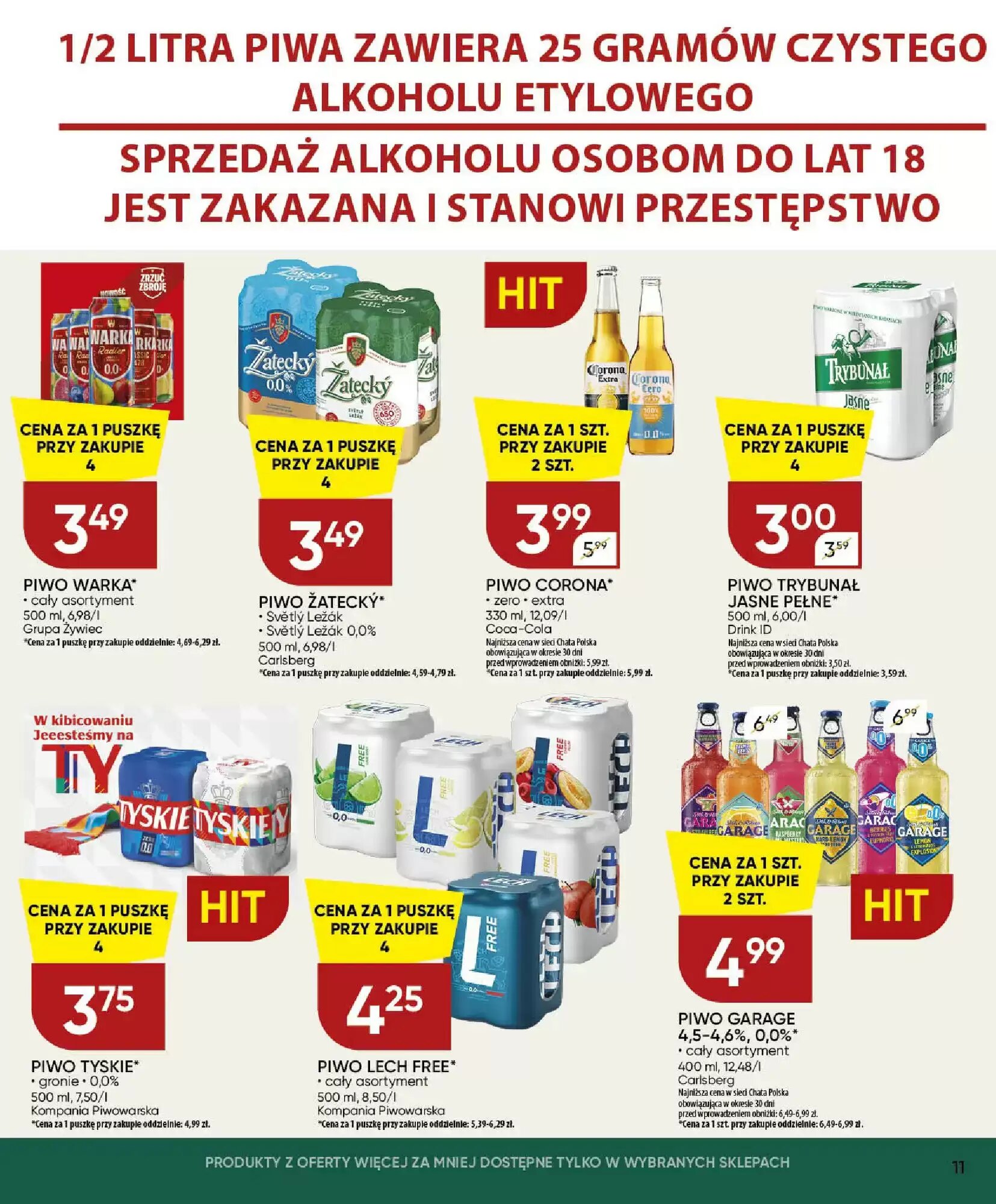 Gazetka promocyjna Chata Polska  ważna od 16.07.2026 - Strona 11.