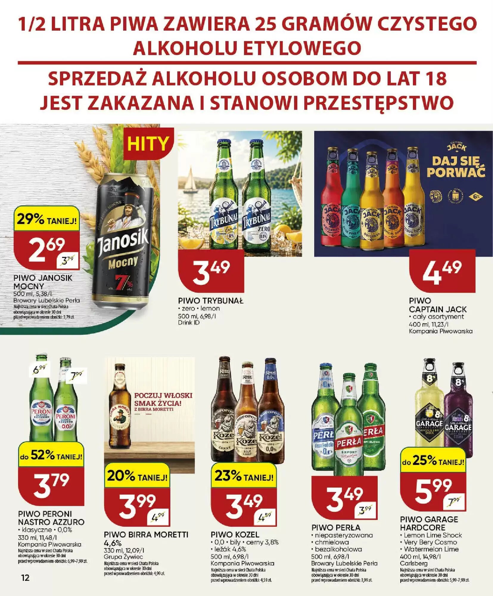 Gazetka promocyjna Chata Polska  ważna od 16.07.2026 - Strona 12.