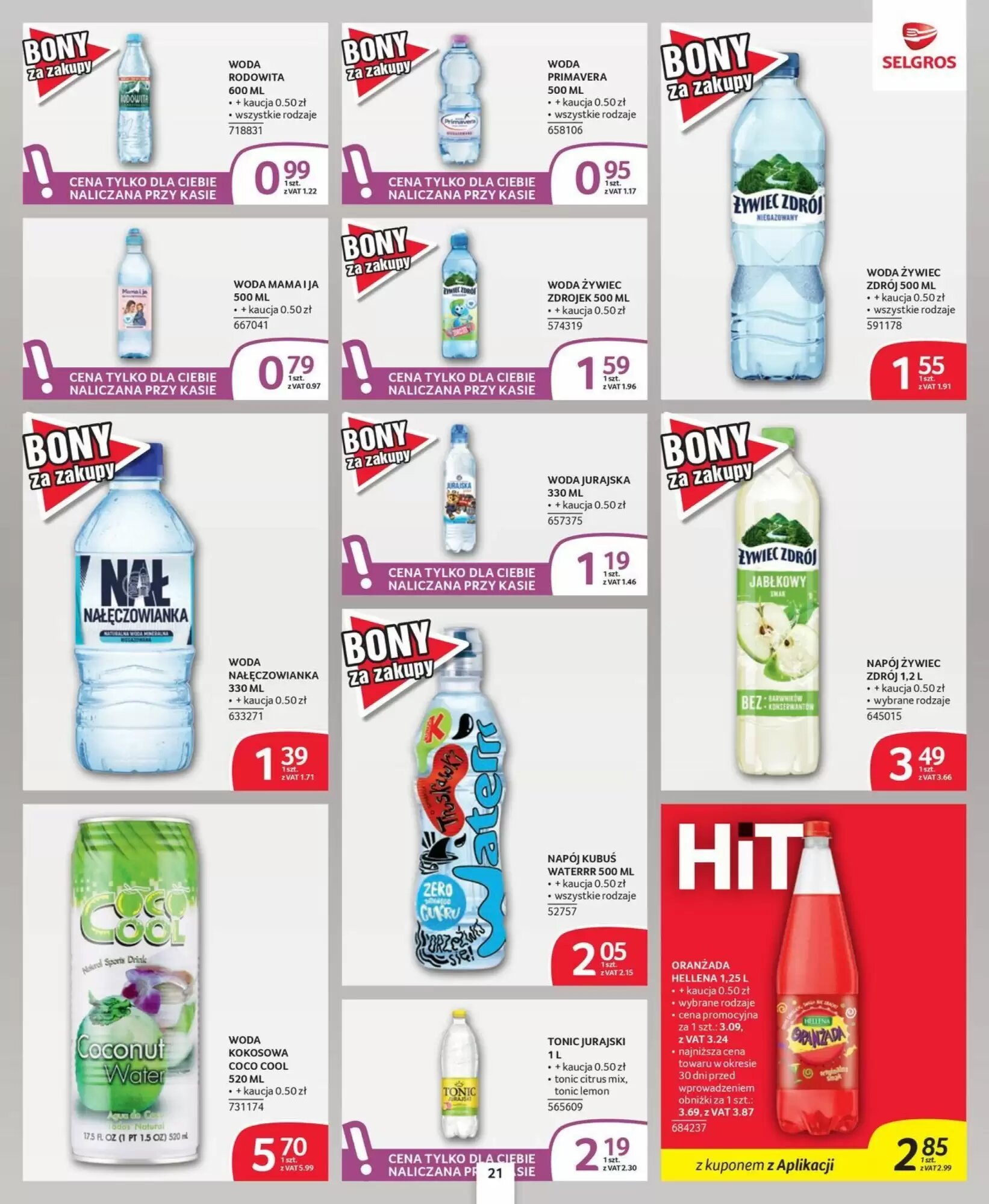 Gazetka promocyjna Selgros  ważna od 16.07.2026 - Strona 21.