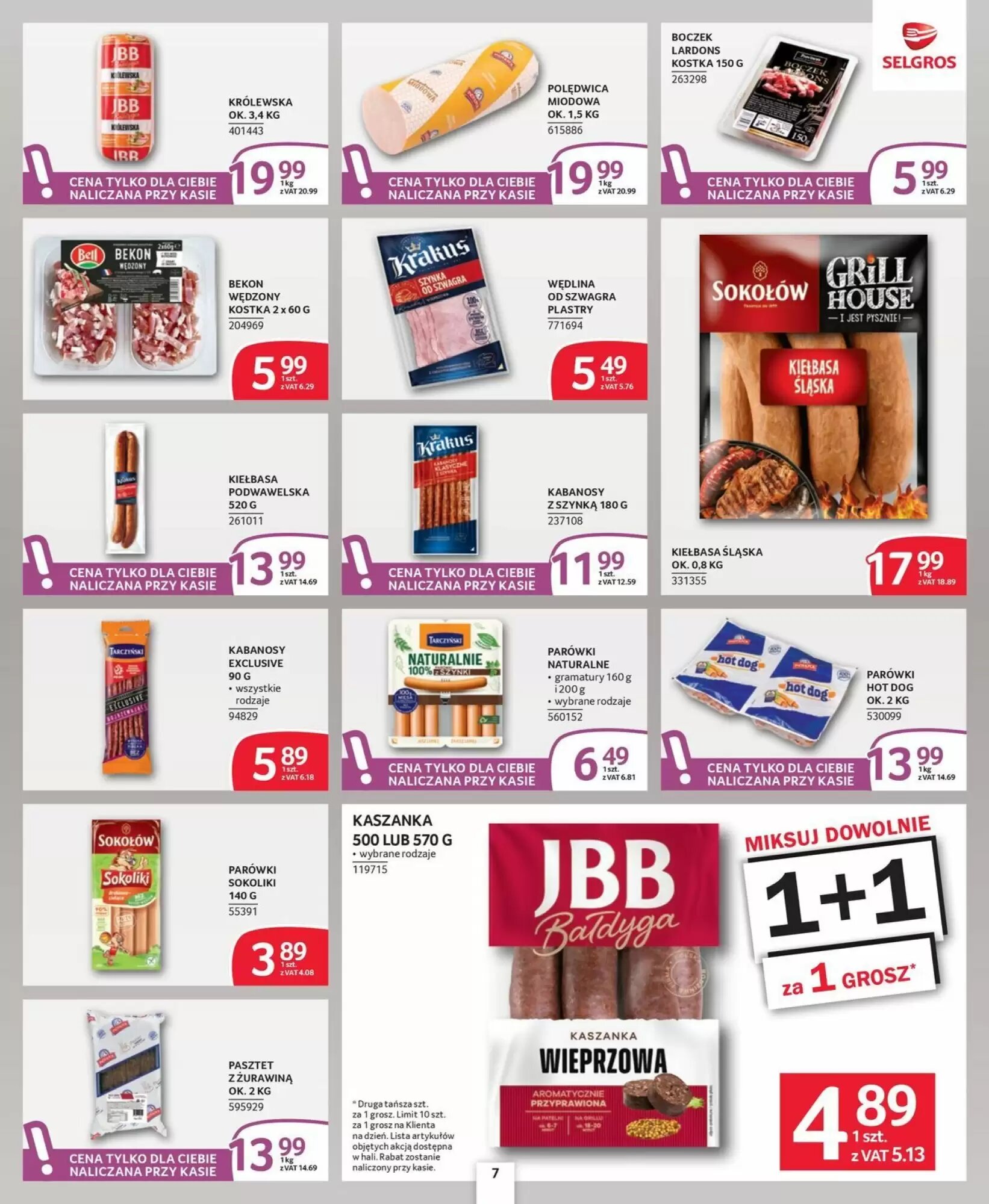 Gazetka promocyjna Selgros  ważna od 16.07.2026 - Strona 7.