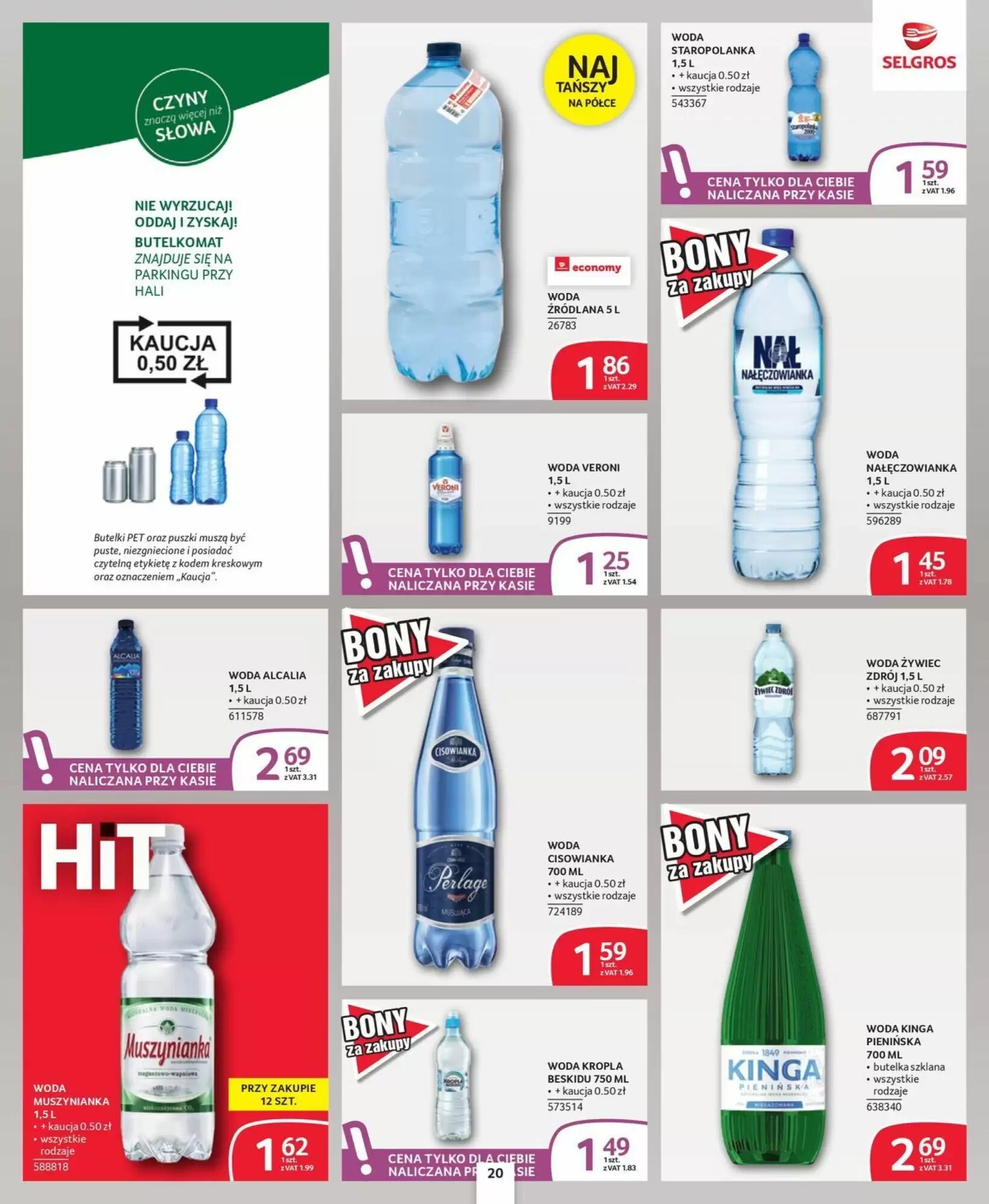 Gazetka promocyjna Selgros  ważna od 16.07.2026 - Strona 20.